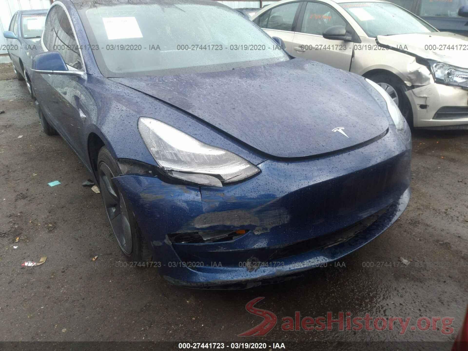 5YJ3E1EA1JF160705 2018 TESLA MODEL 3