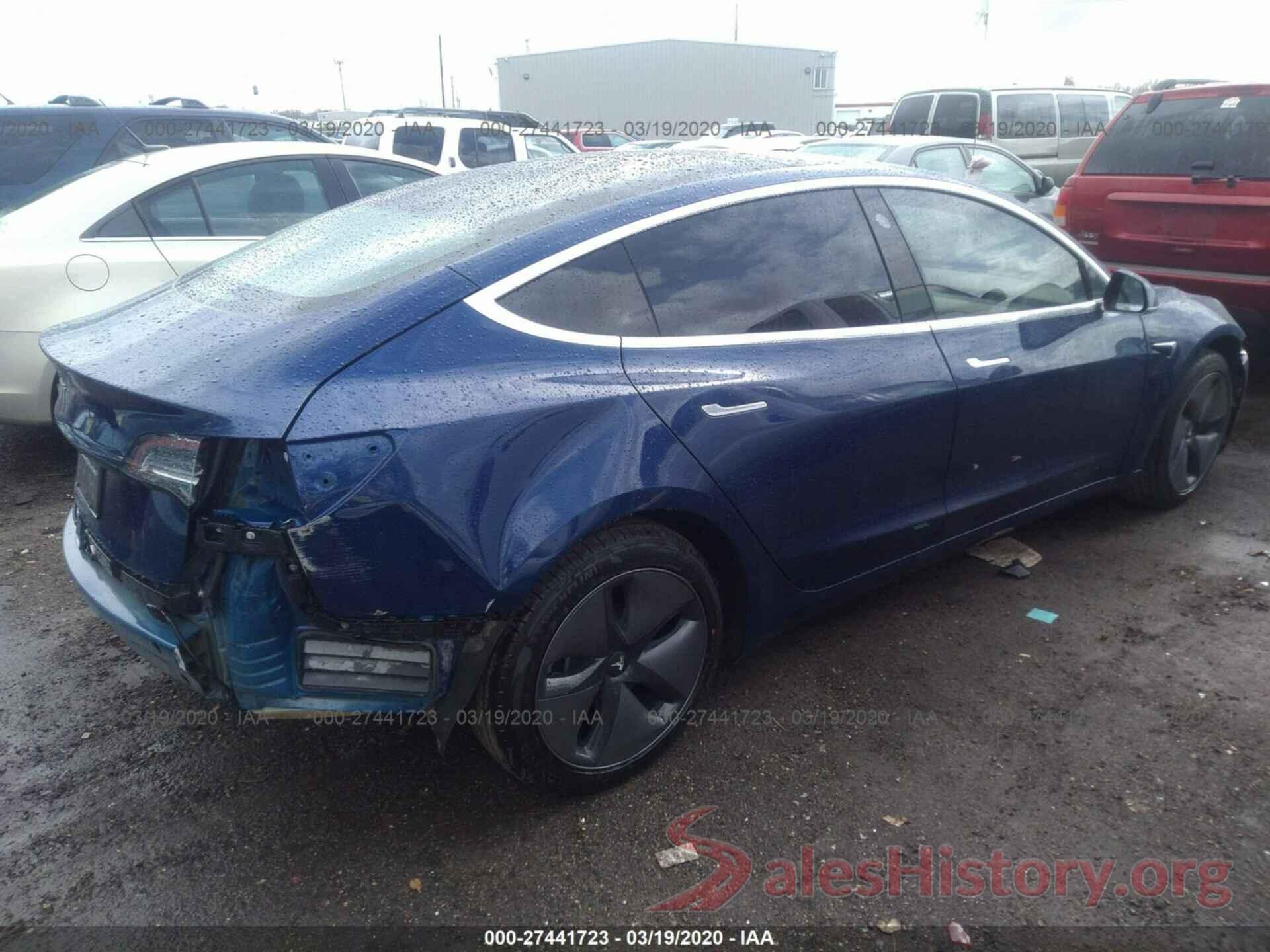 5YJ3E1EA1JF160705 2018 TESLA MODEL 3