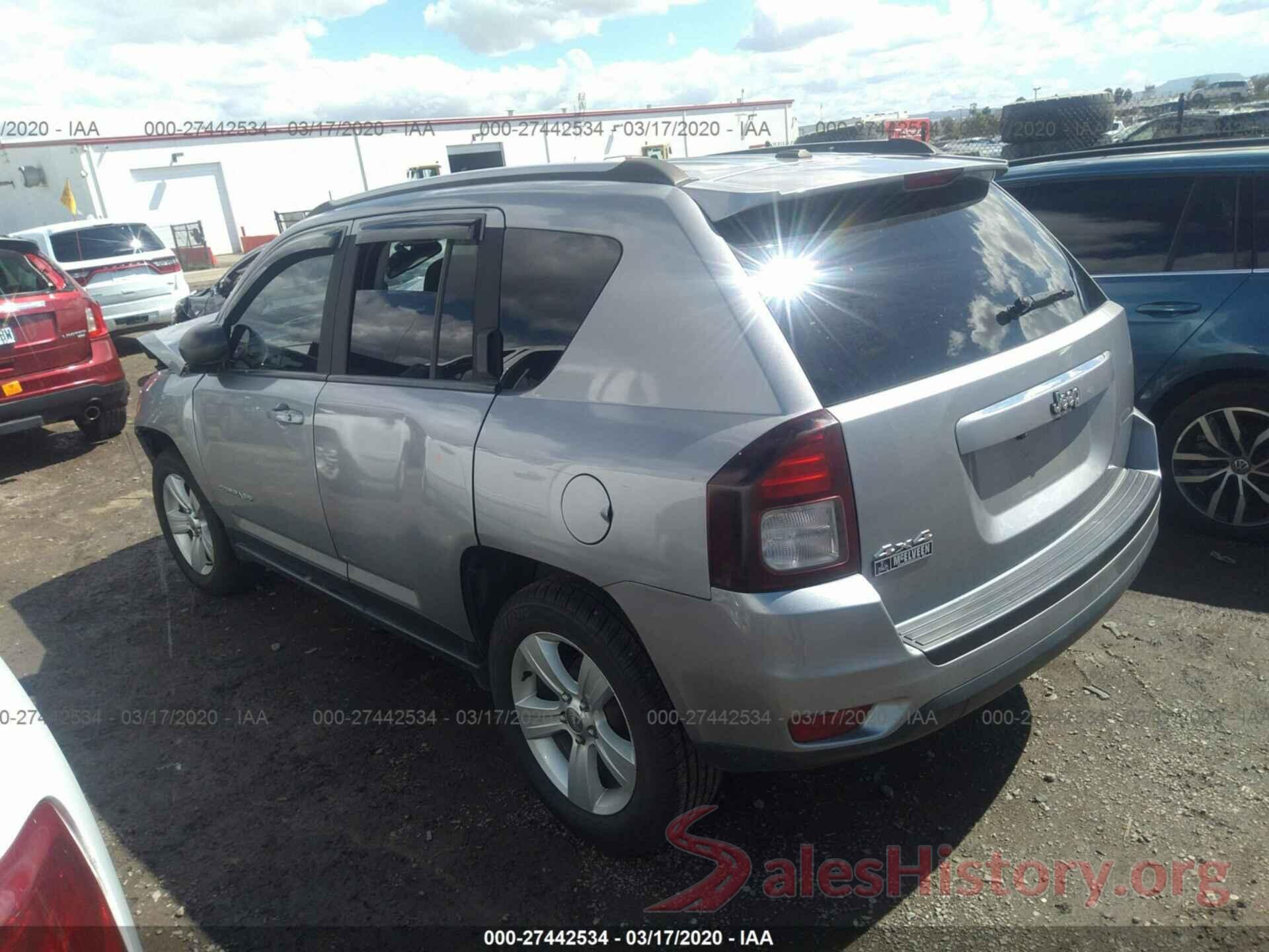 1C4NJDBB8GD778221 2016 Jeep Compass