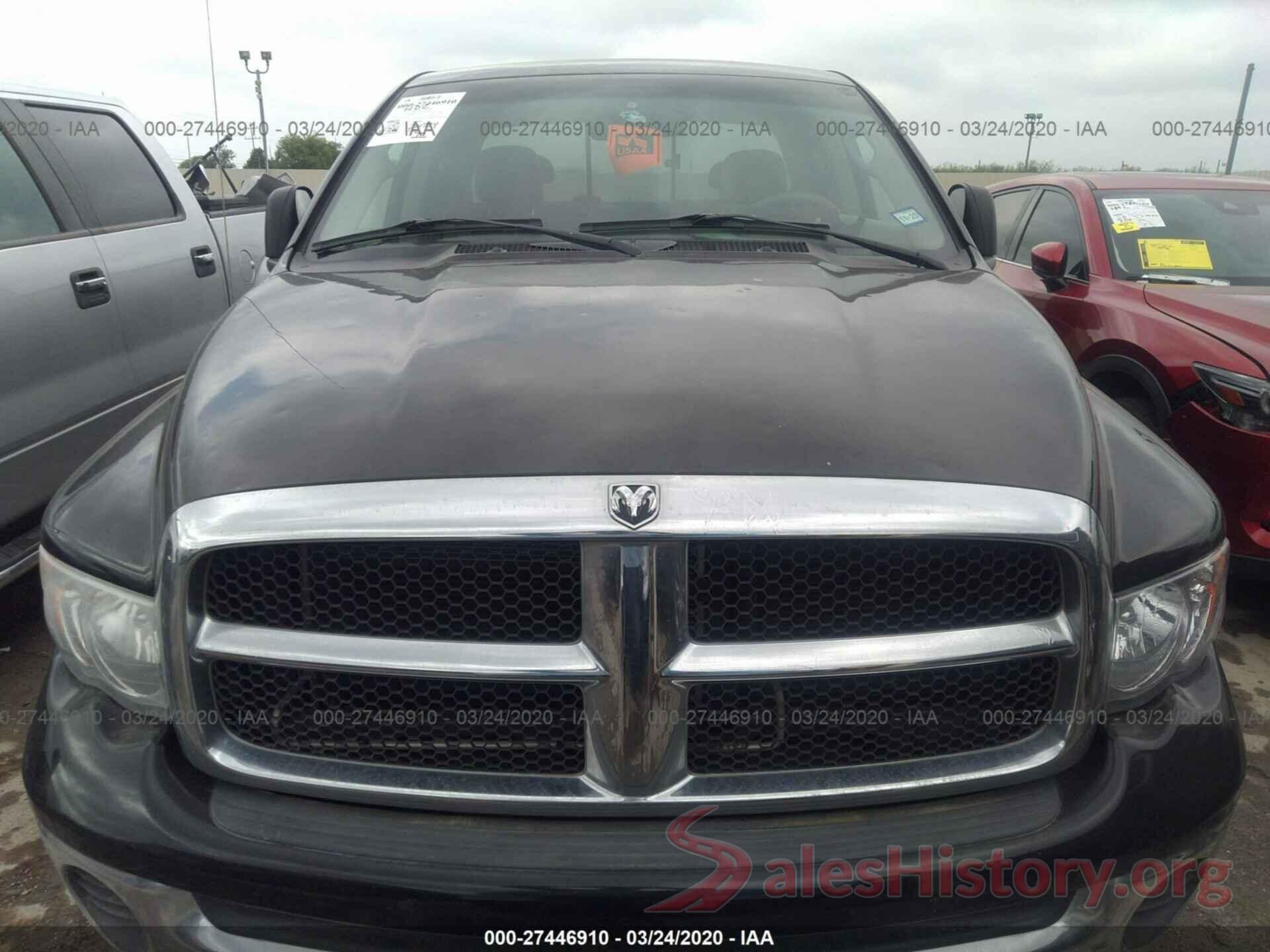 1FM5K8DH6GGC80695 2005 DODGE RAM 1500