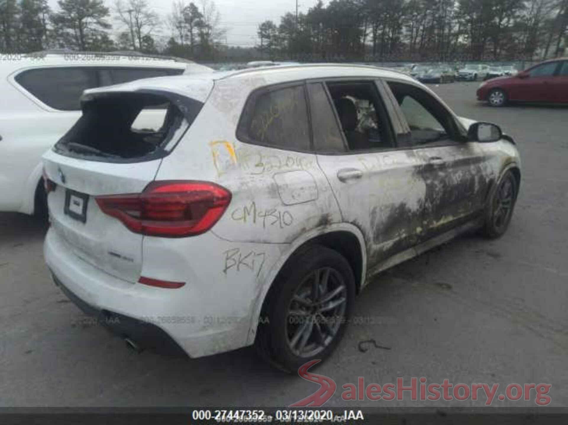 5UXTR9C58KLD97507 2019 BMW X3