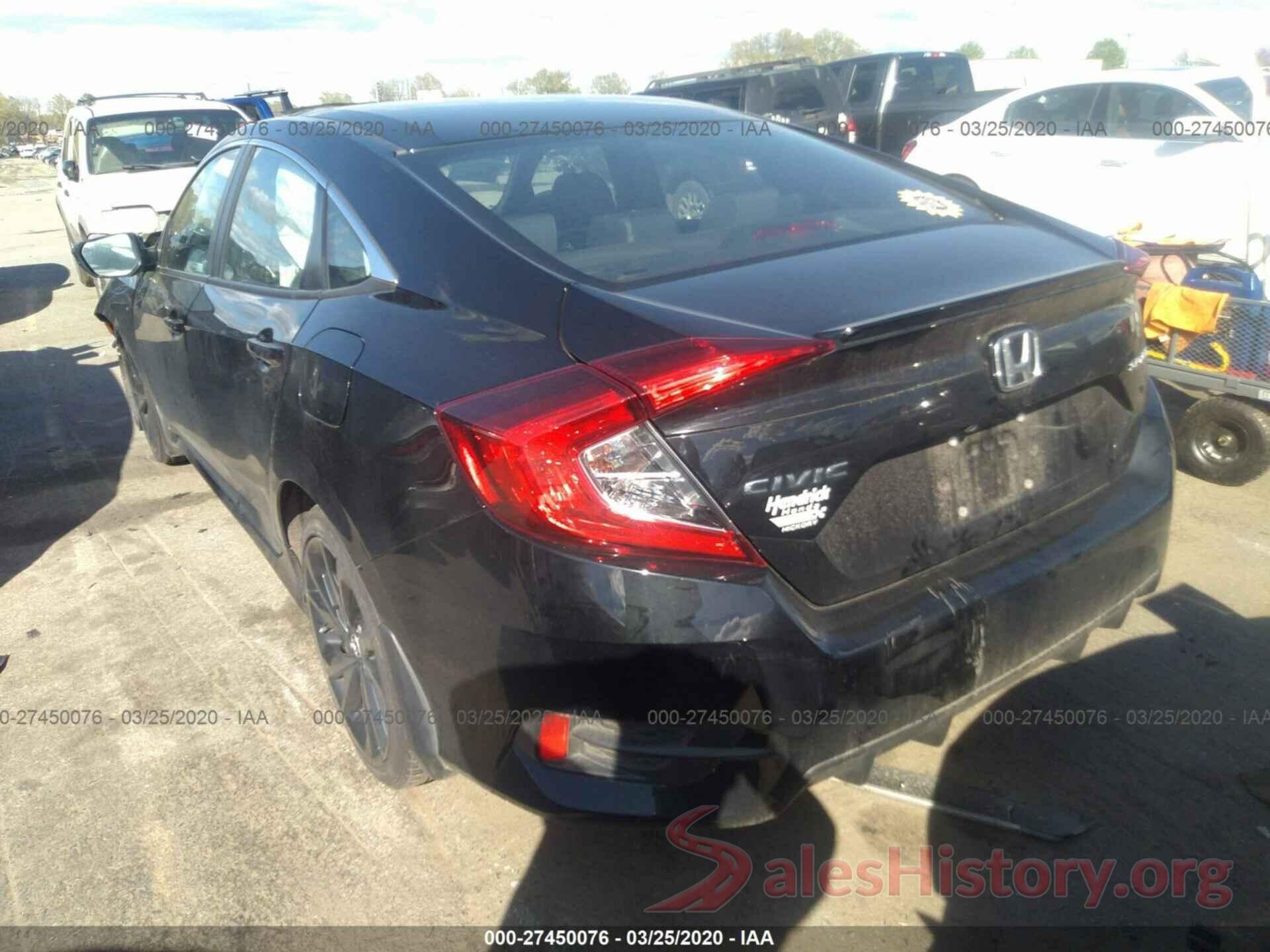 2HGFC2F85KH553172 2019 HONDA CIVIC