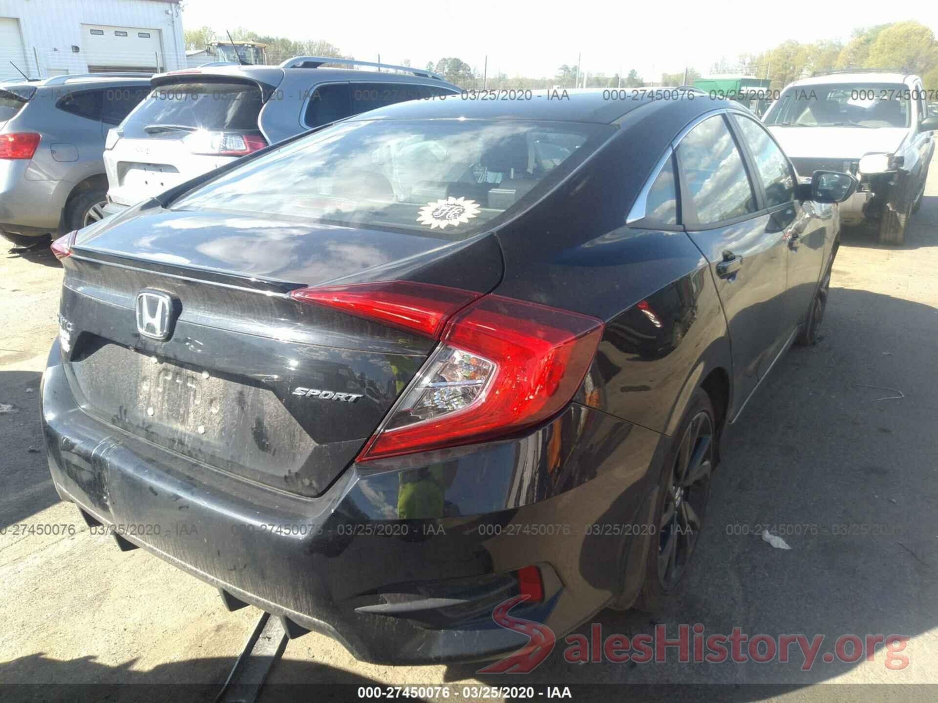 2HGFC2F85KH553172 2019 HONDA CIVIC