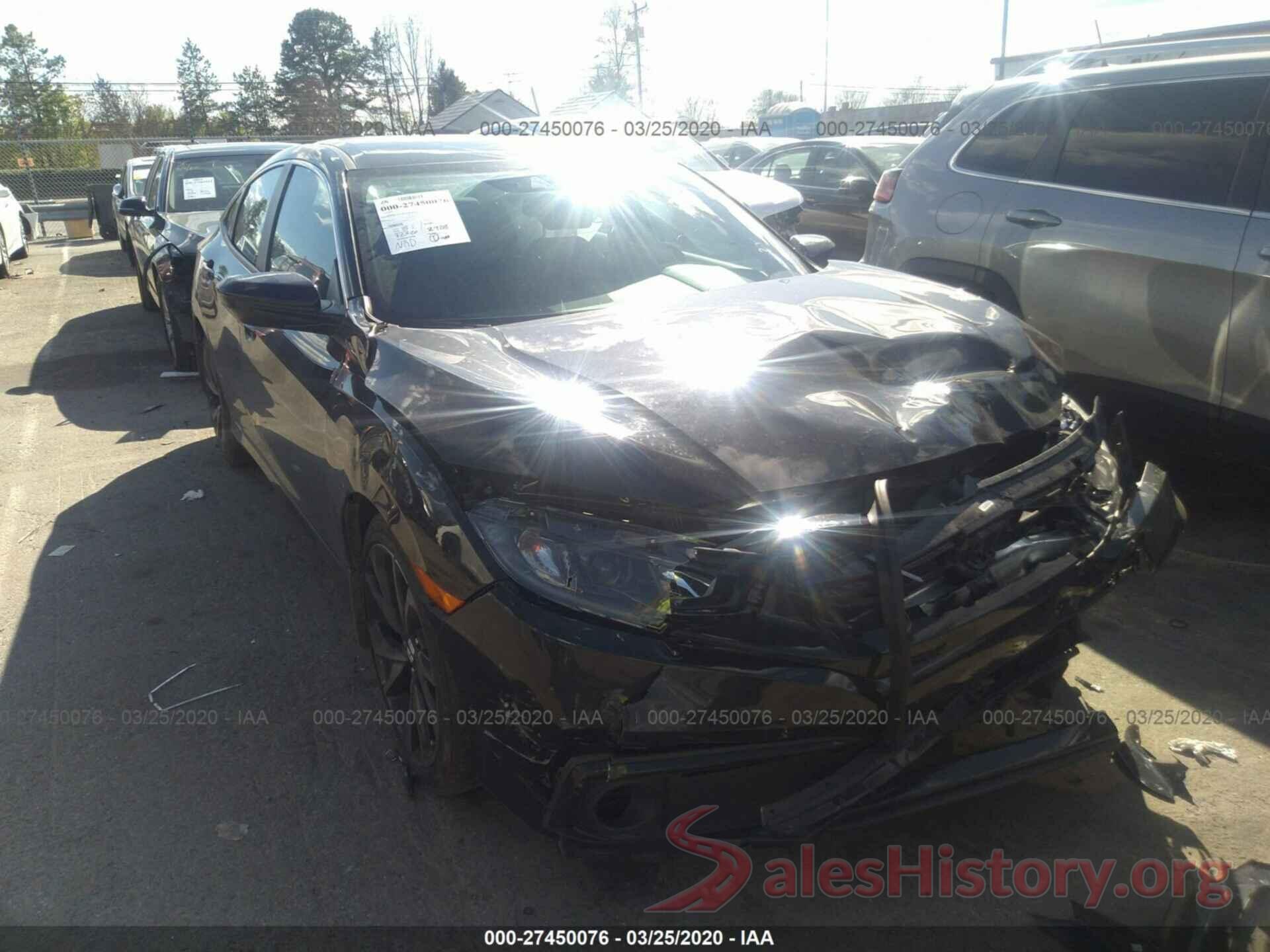 2HGFC2F85KH553172 2019 HONDA CIVIC