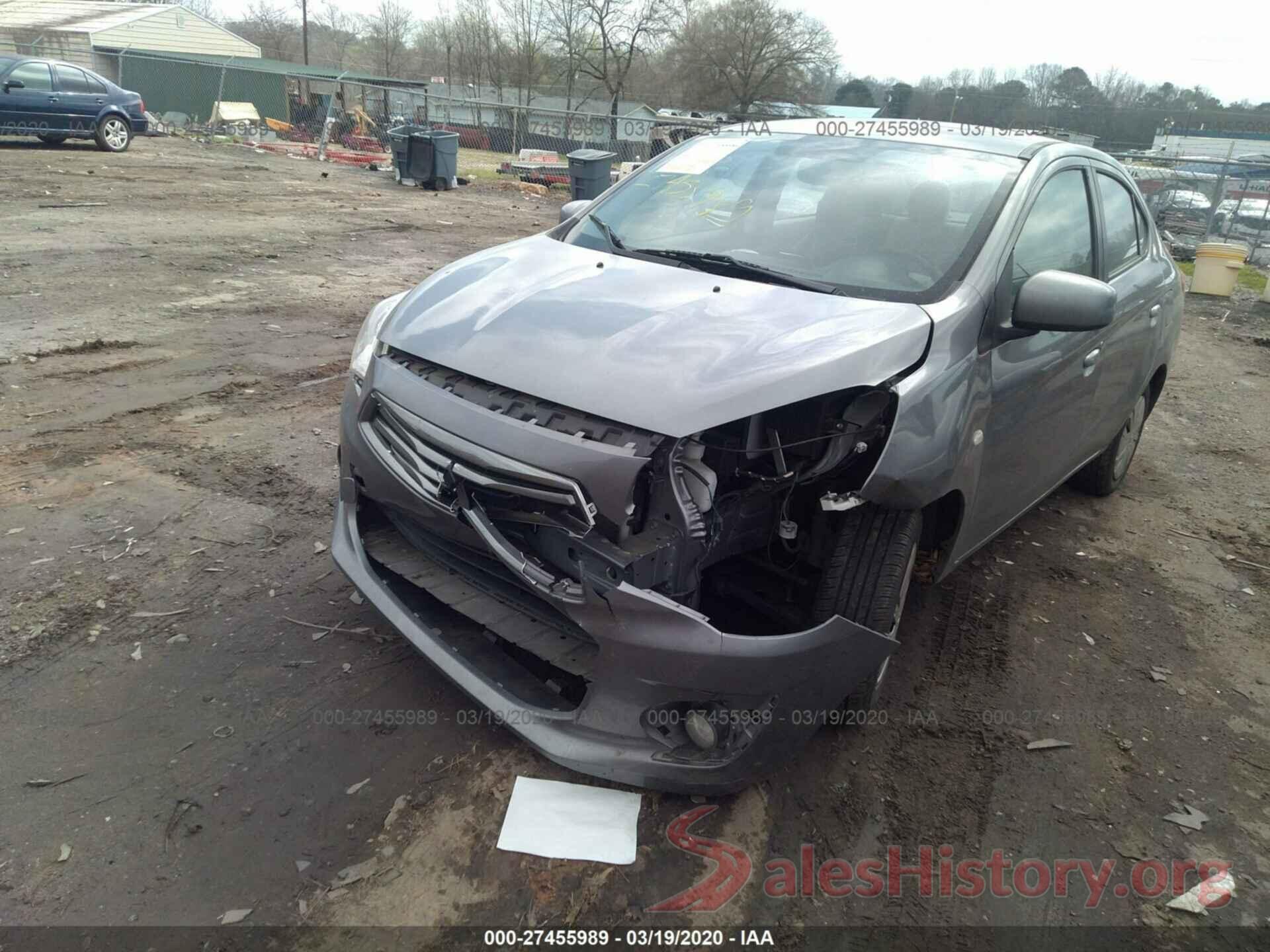 ML32F3FJ3HHF09334 2017 Mitsubishi Mirage