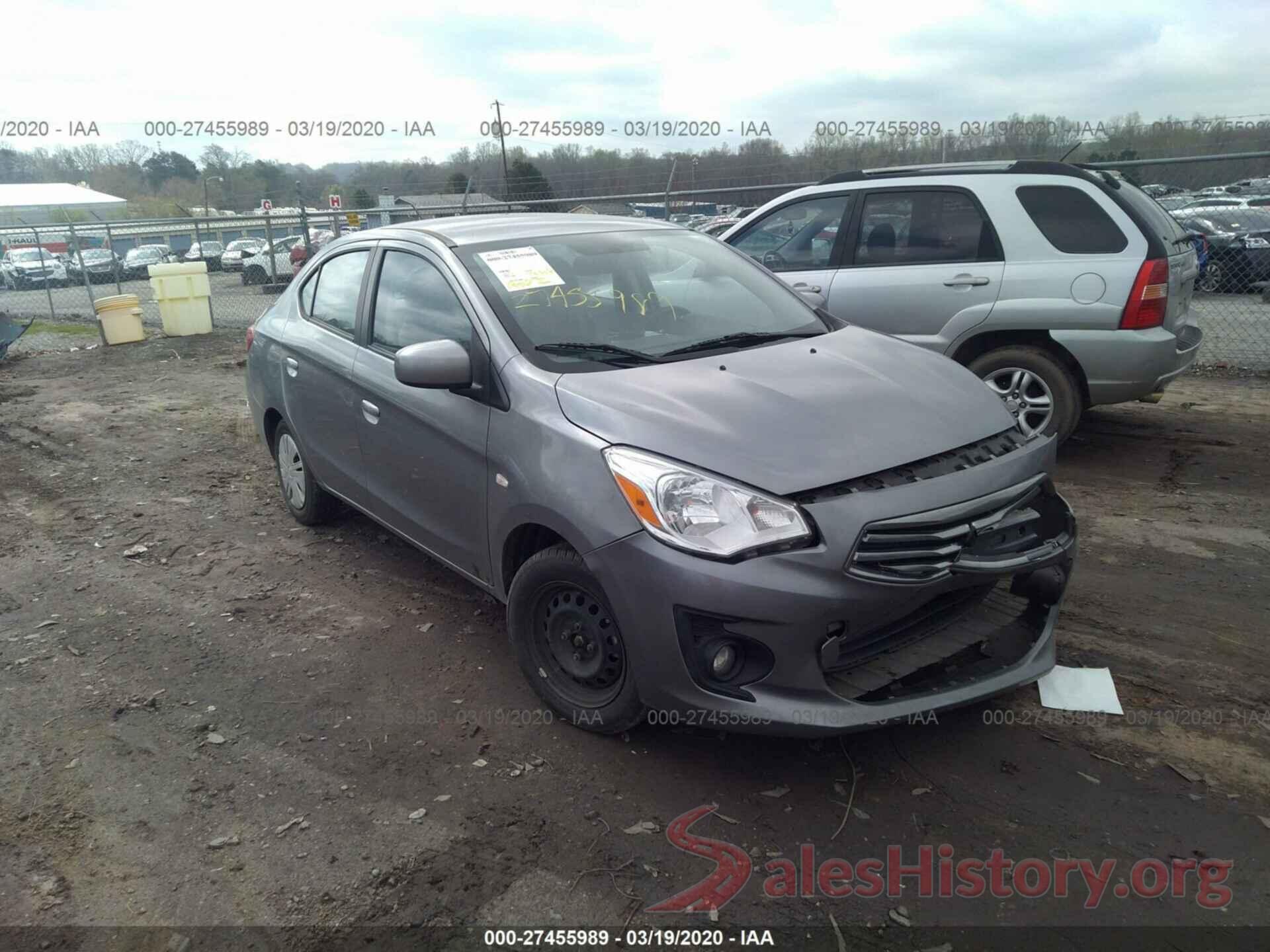 ML32F3FJ3HHF09334 2017 Mitsubishi Mirage