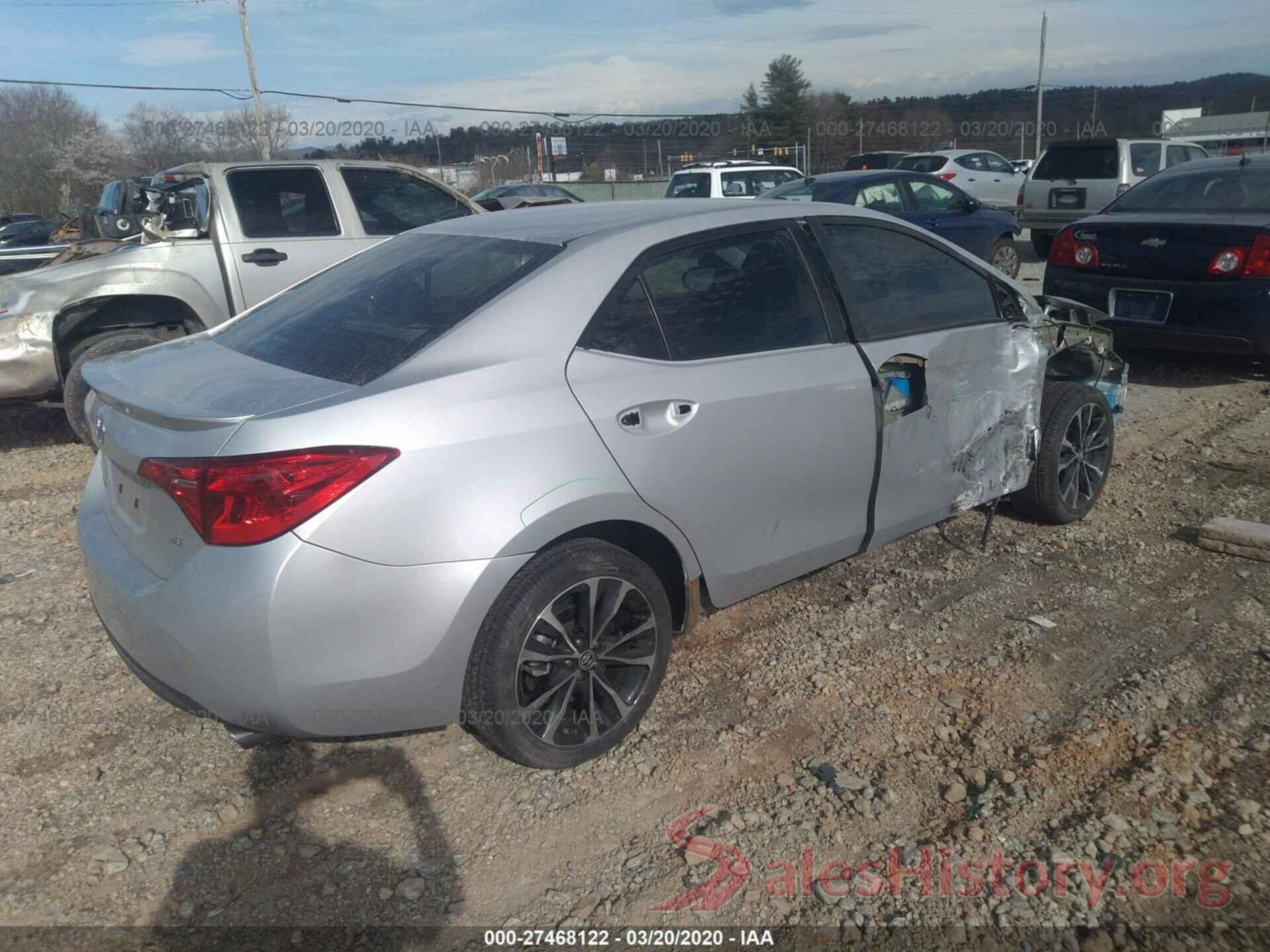 5YFBURHE9KP929842 2019 TOYOTA COROLLA