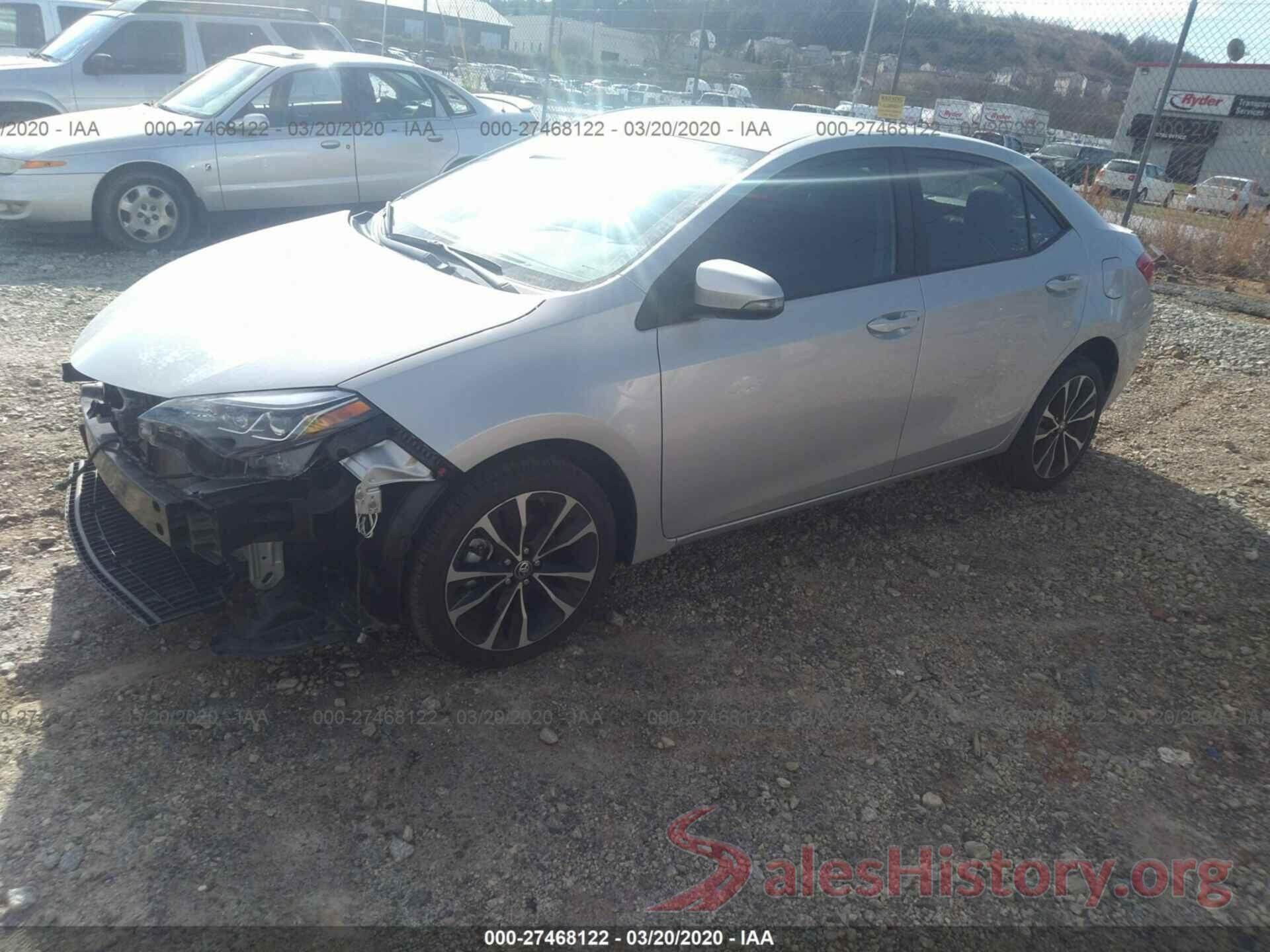 5YFBURHE9KP929842 2019 TOYOTA COROLLA