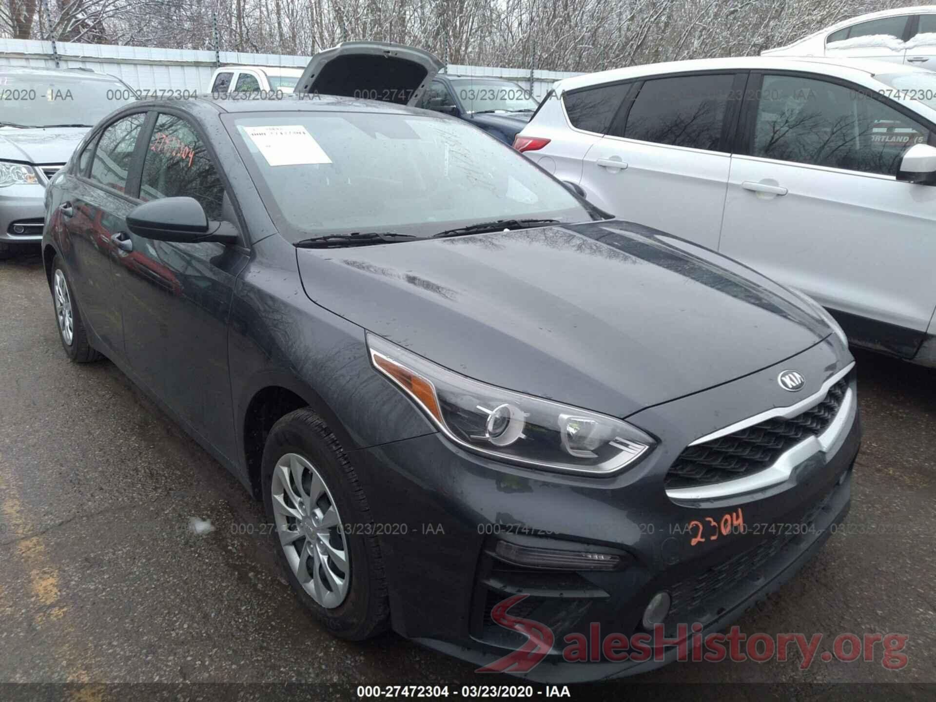 3KPF24AD3LE144330 2020 KIA FORTE