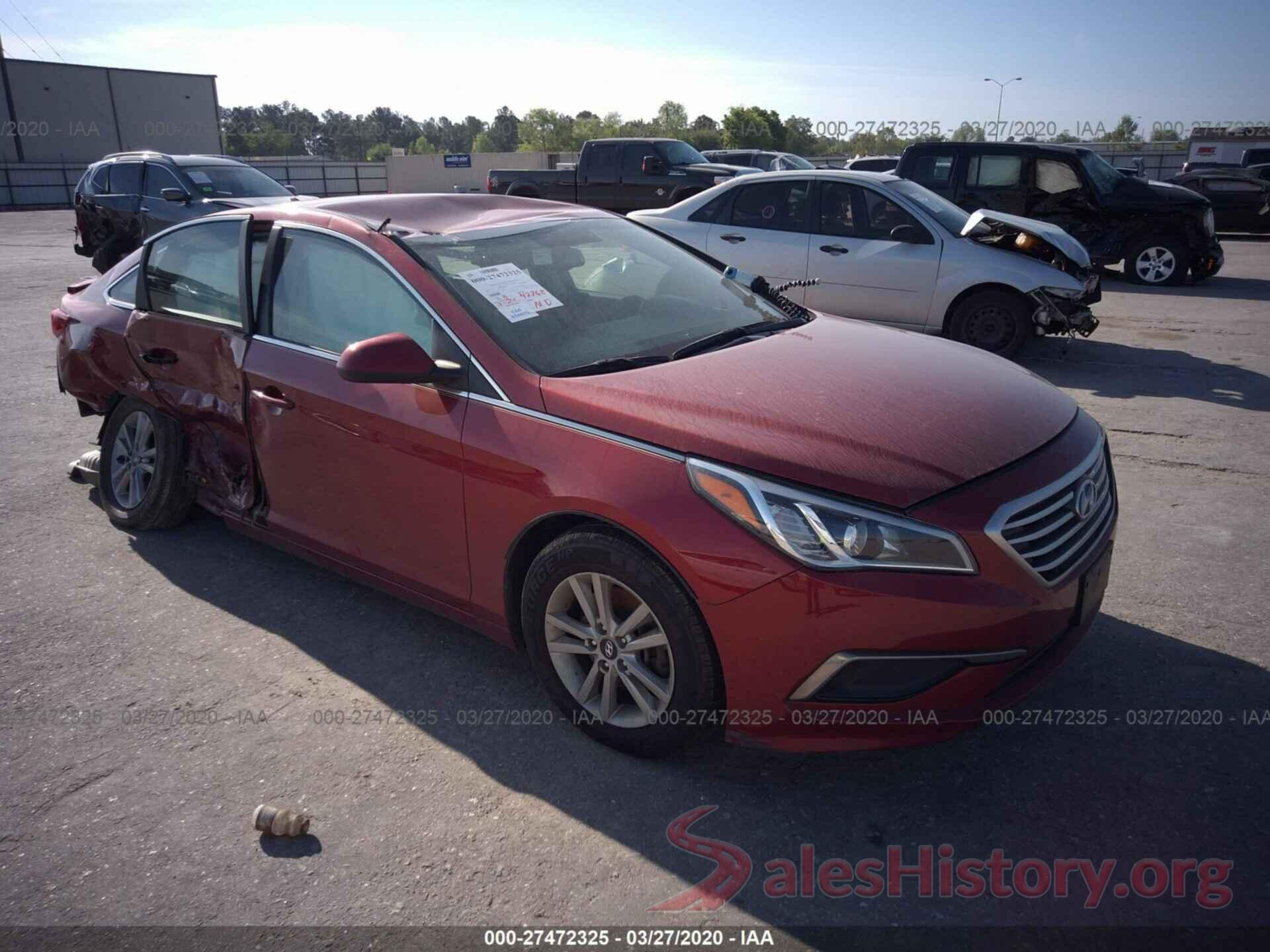 5NPE24AF4GH335110 2016 HYUNDAI SONATA