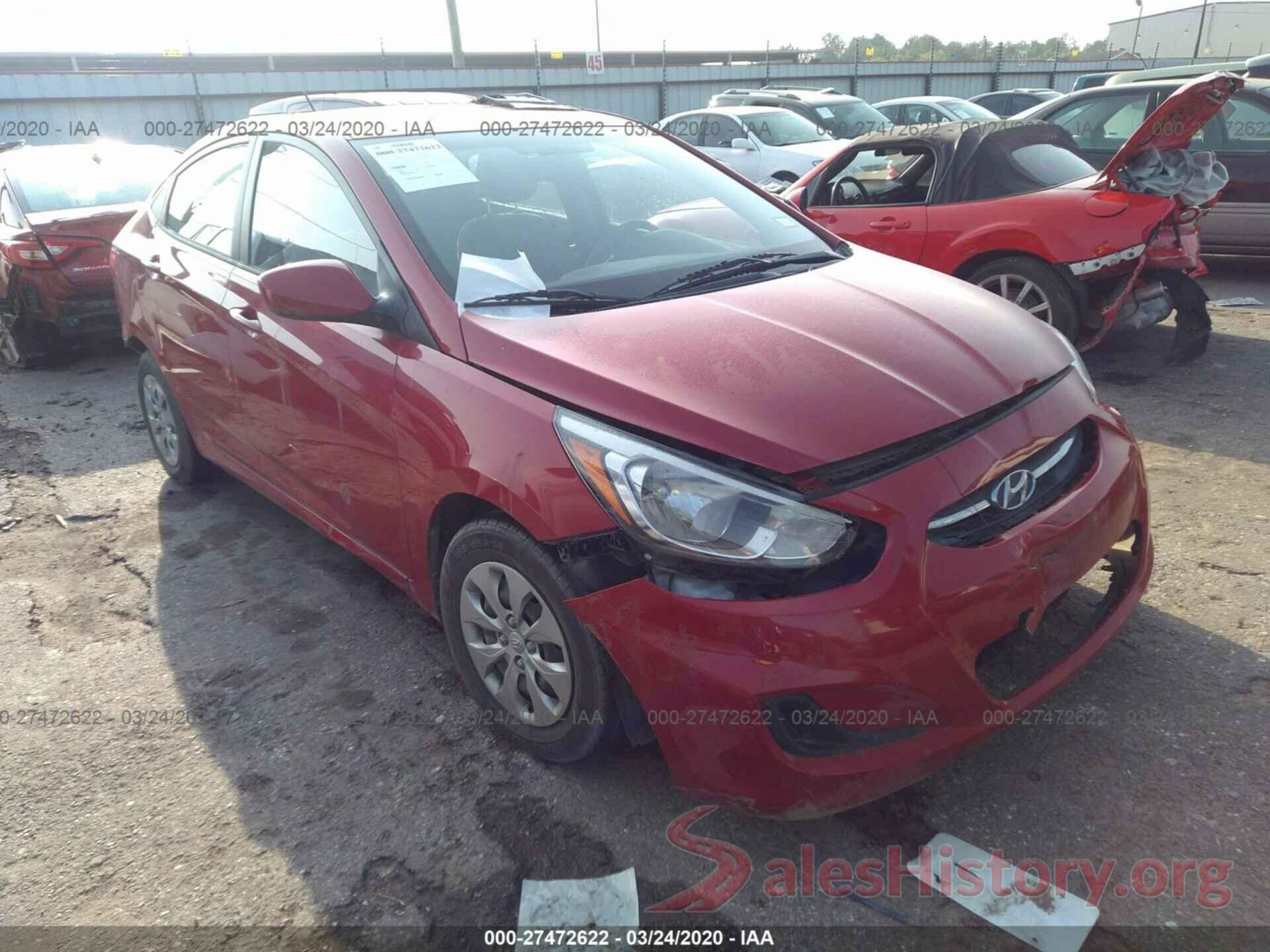 KMHCT4AE9GU072836 2016 Hyundai Accent