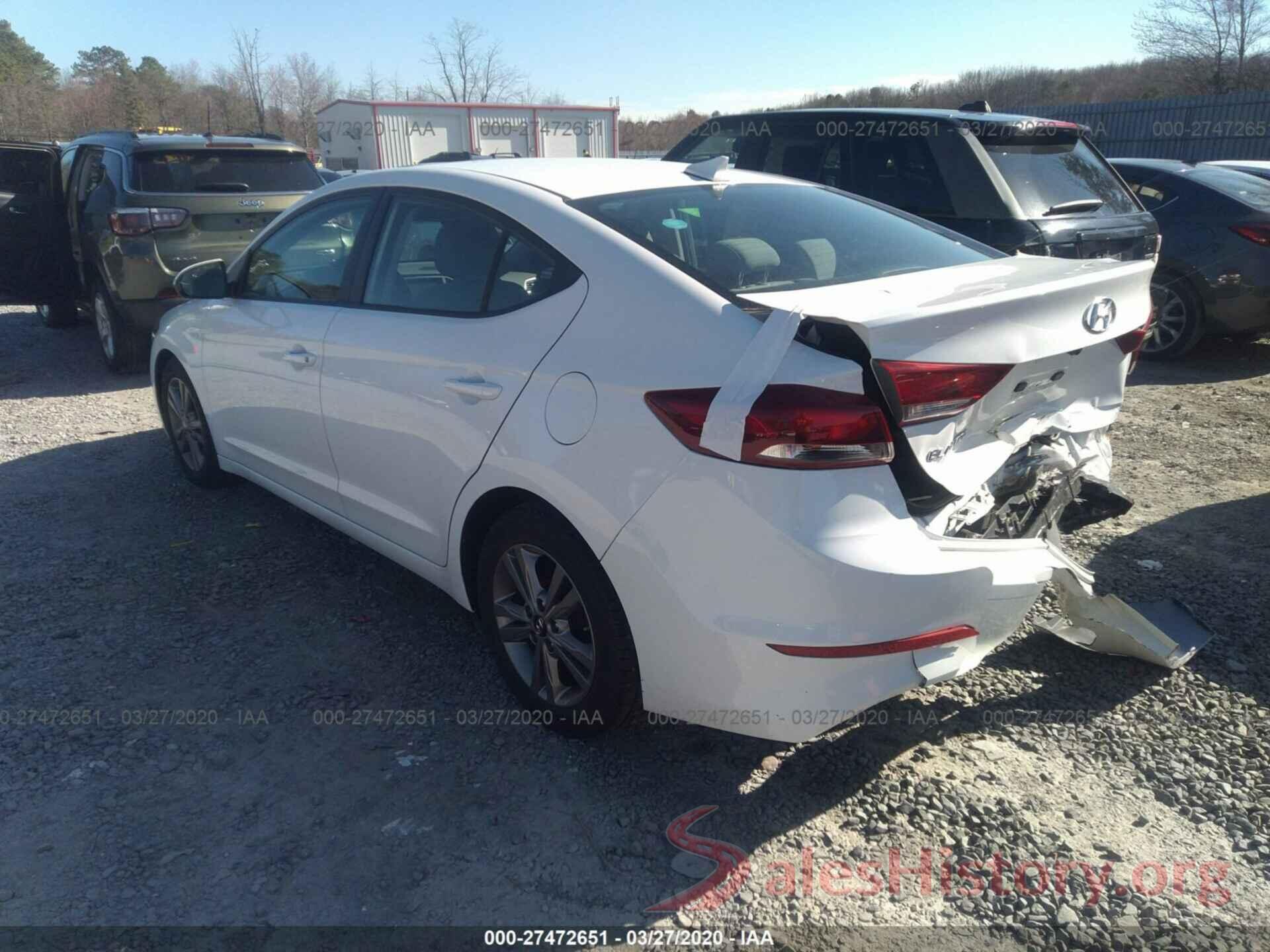 5NPD84LF7HH115694 2017 Hyundai Elantra