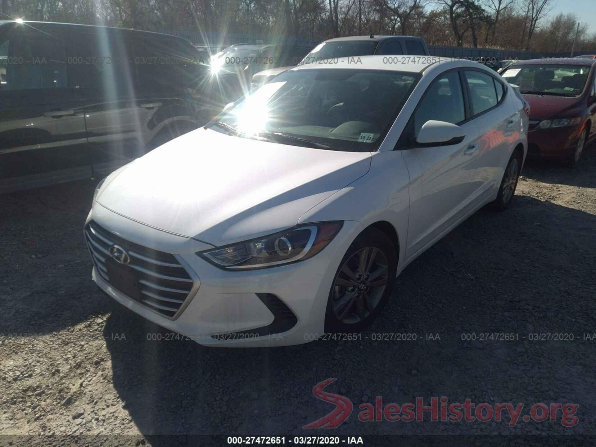 5NPD84LF7HH115694 2017 Hyundai Elantra