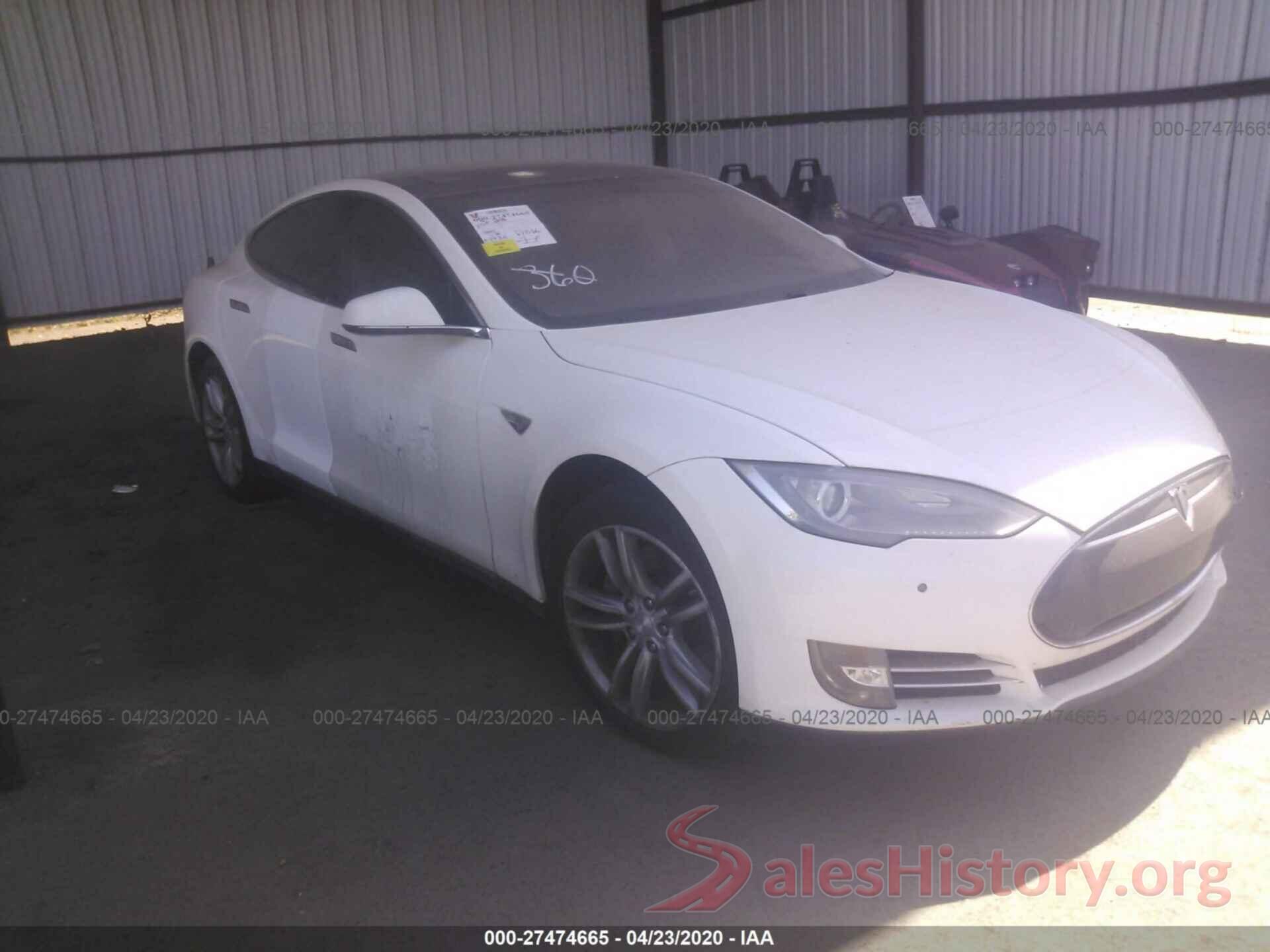 5YJSA1CN6DFP28920 2013 TESLA MODEL S