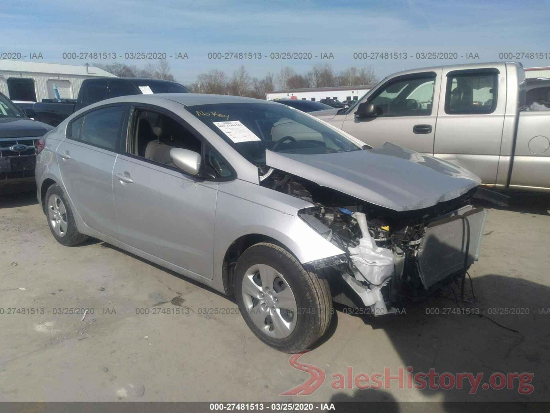 3KPFK4A79HE144821 2017 KIA Forte