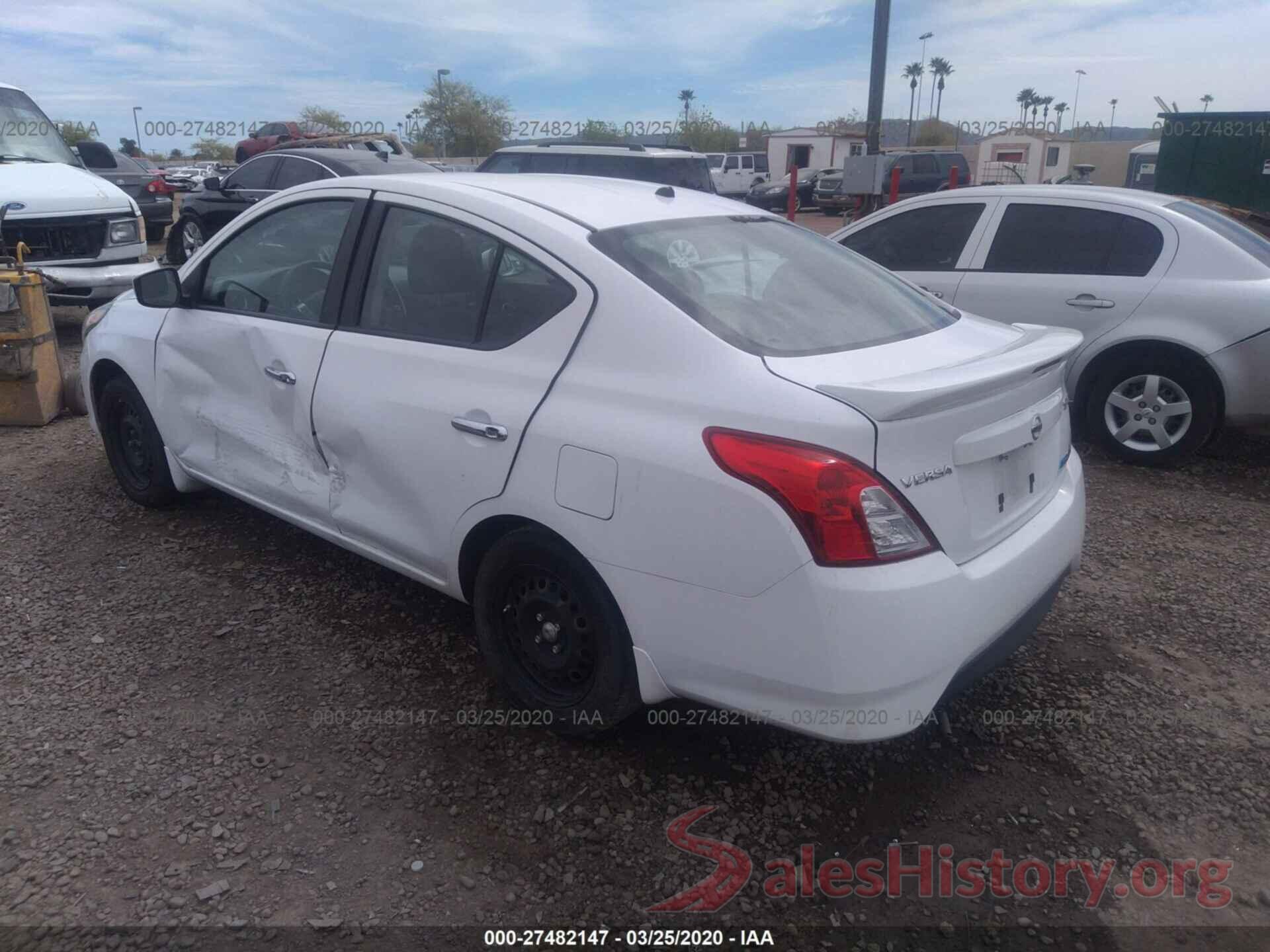 3N1CN7AP5GL826281 2016 Nissan Versa