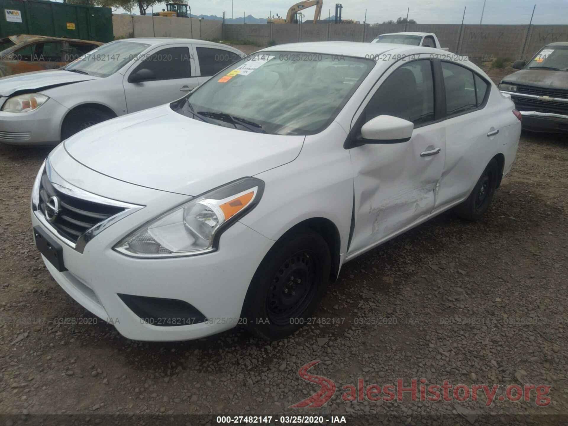 3N1CN7AP5GL826281 2016 Nissan Versa