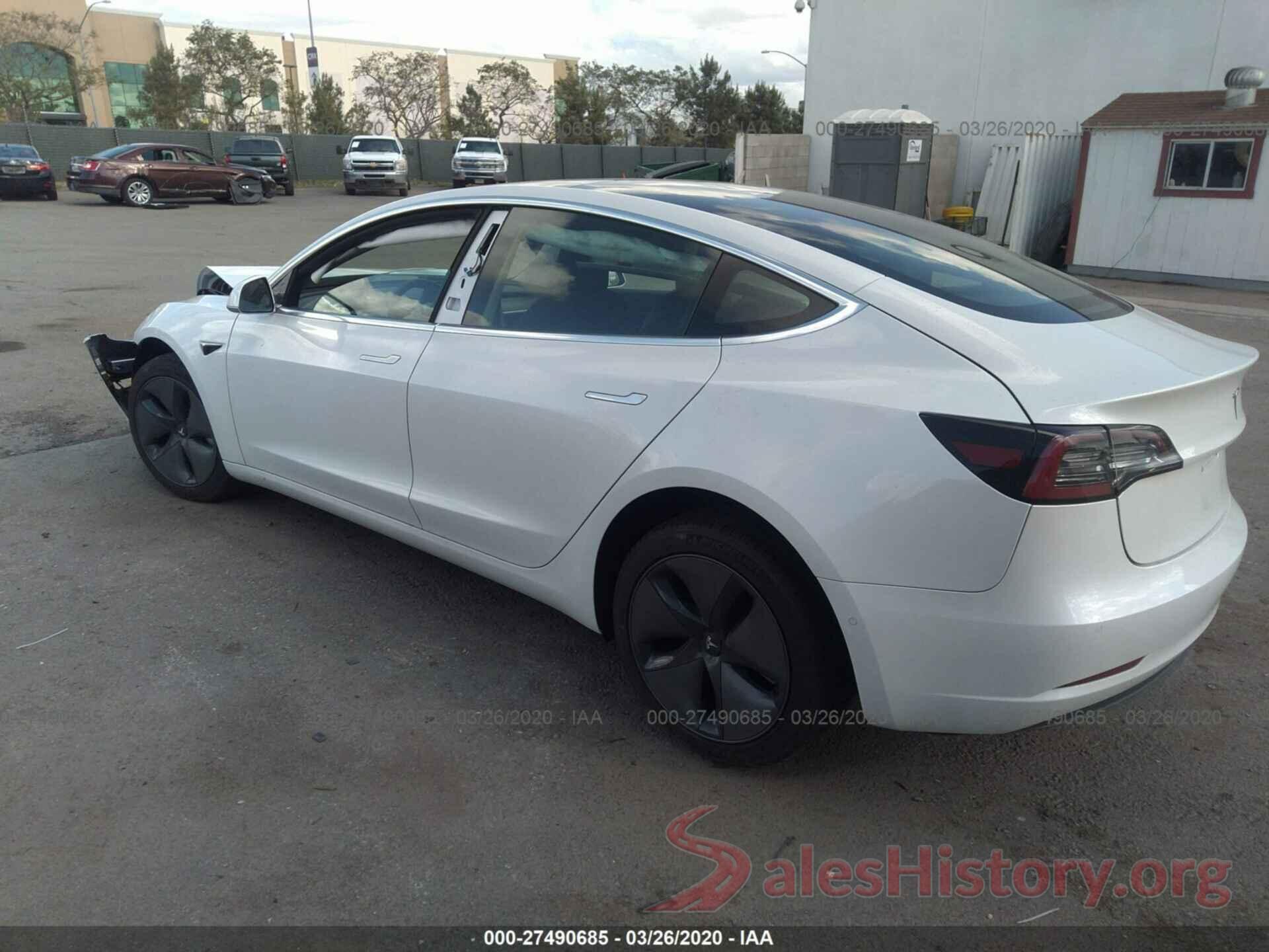 5YJ3E1EA4KF485155 2019 TESLA MODEL 3