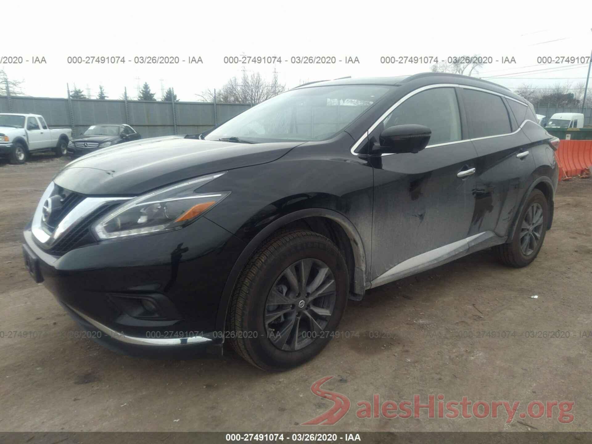 5N1AZ2MG0JN153006 2018 NISSAN MURANO