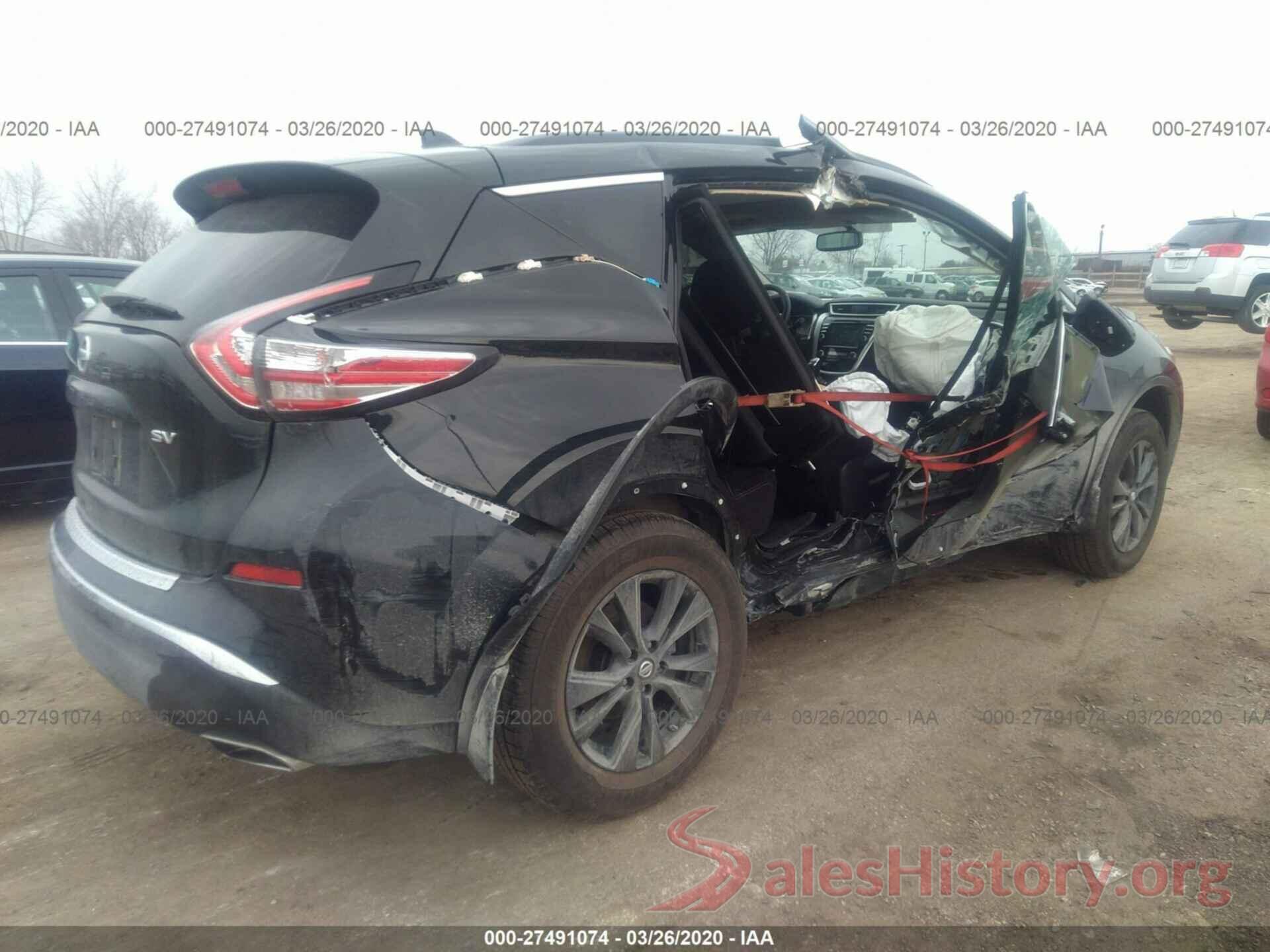 5N1AZ2MG0JN153006 2018 NISSAN MURANO