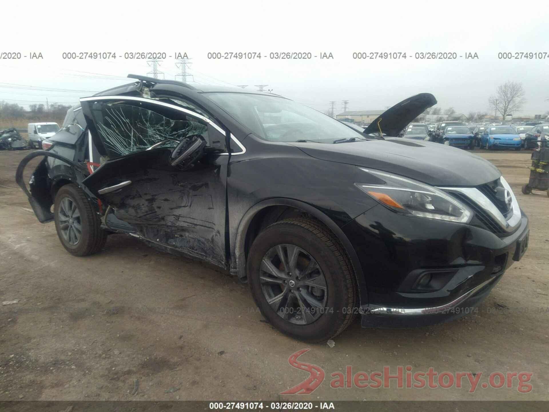 5N1AZ2MG0JN153006 2018 NISSAN MURANO