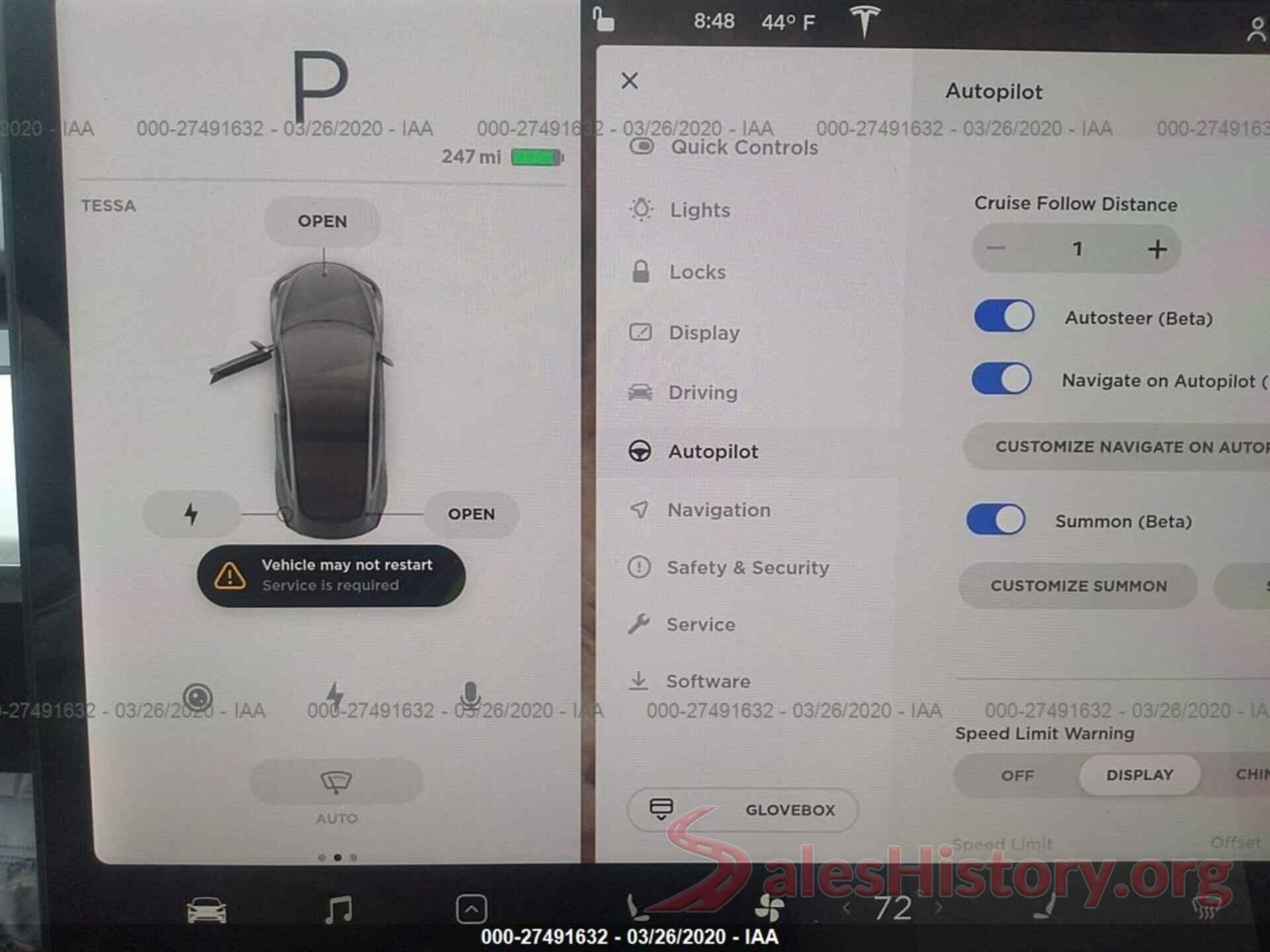 5YJ3E1EB5JF096130 2018 TESLA MODEL 3