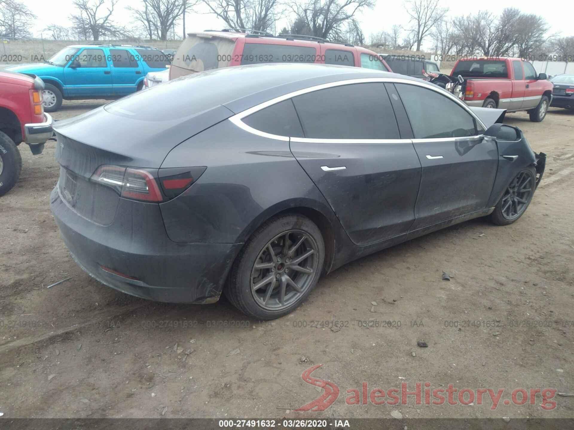 5YJ3E1EB5JF096130 2018 TESLA MODEL 3