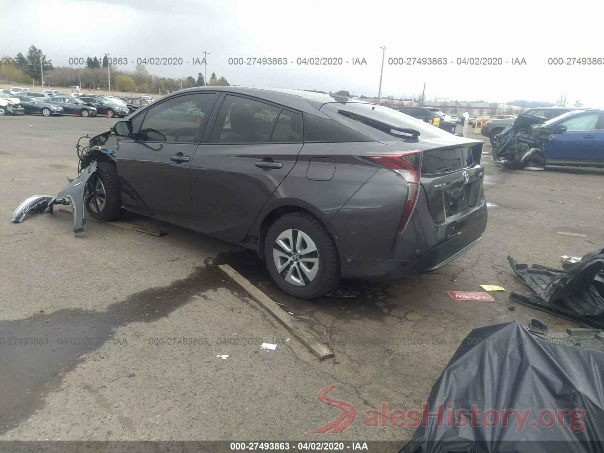 JTDKBRFU0J3598415 2018 TOYOTA PRIUS