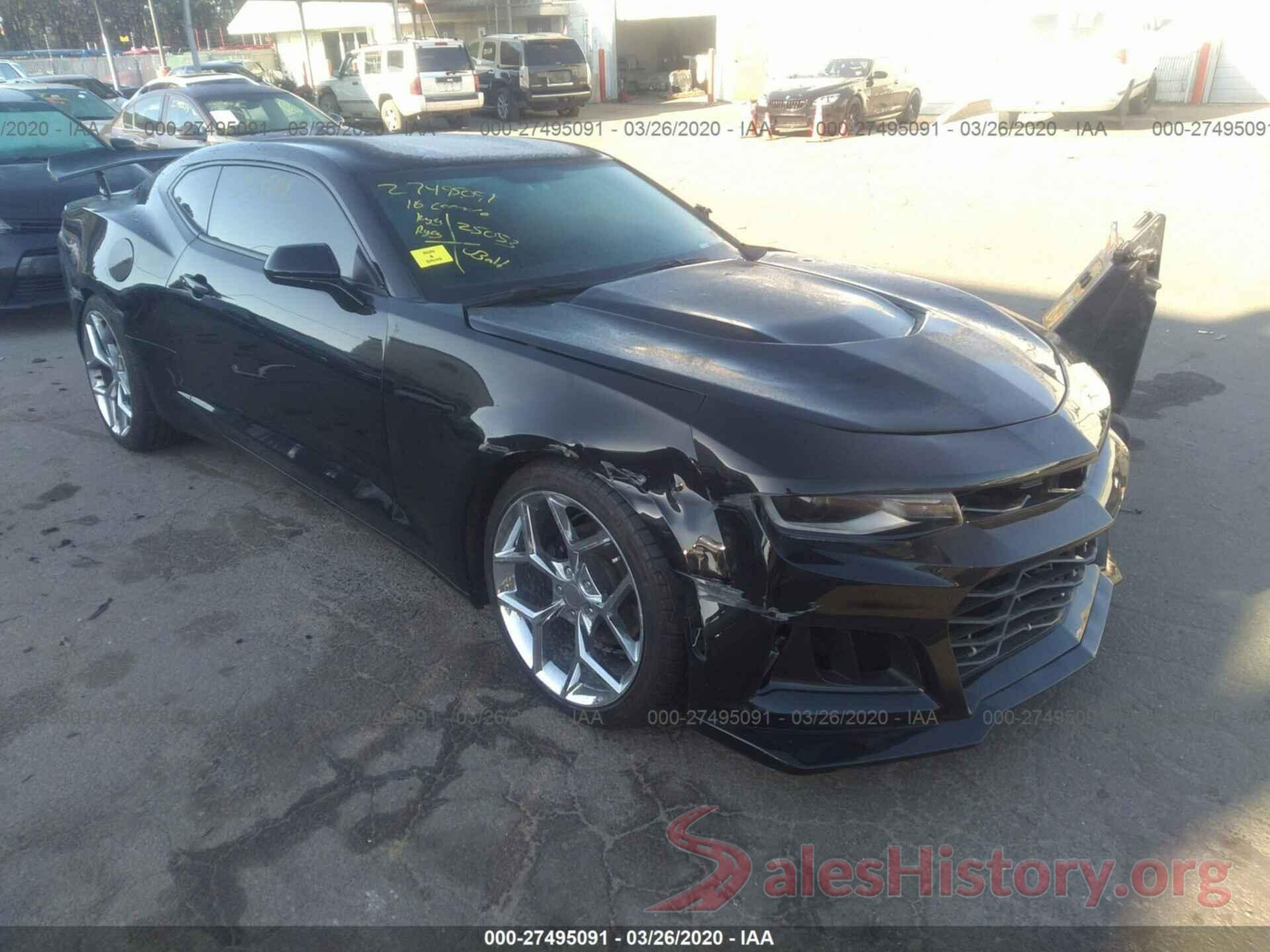 1G1FB1RS9G0123569 2016 Chevrolet Camaro