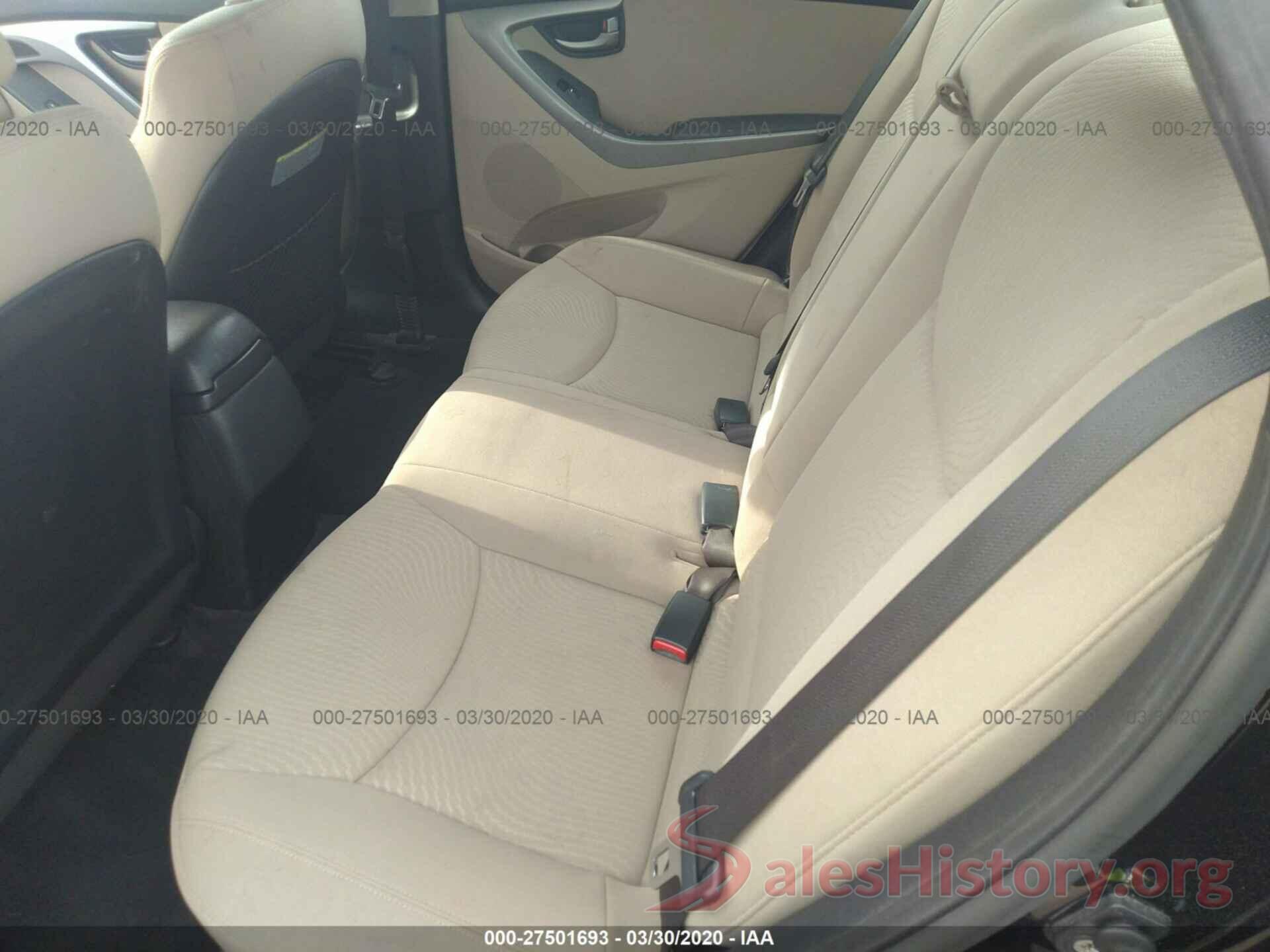 KMHDH4AE1FU320792 2015 HYUNDAI ELANTRA