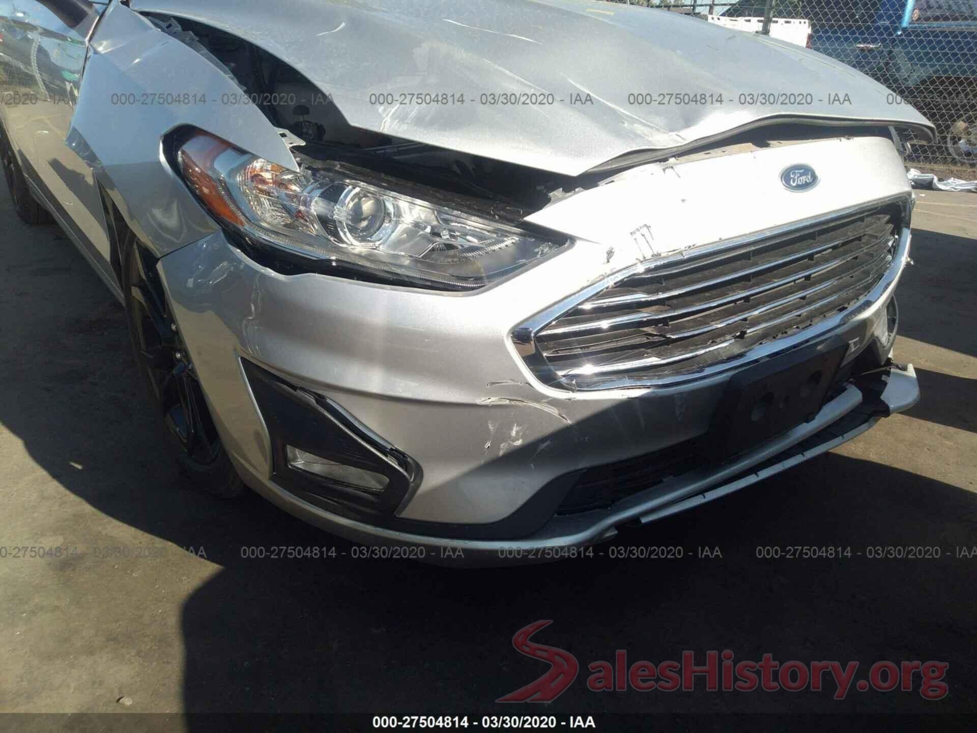 3FA6P0HD3KR179107 2019 FORD FUSION