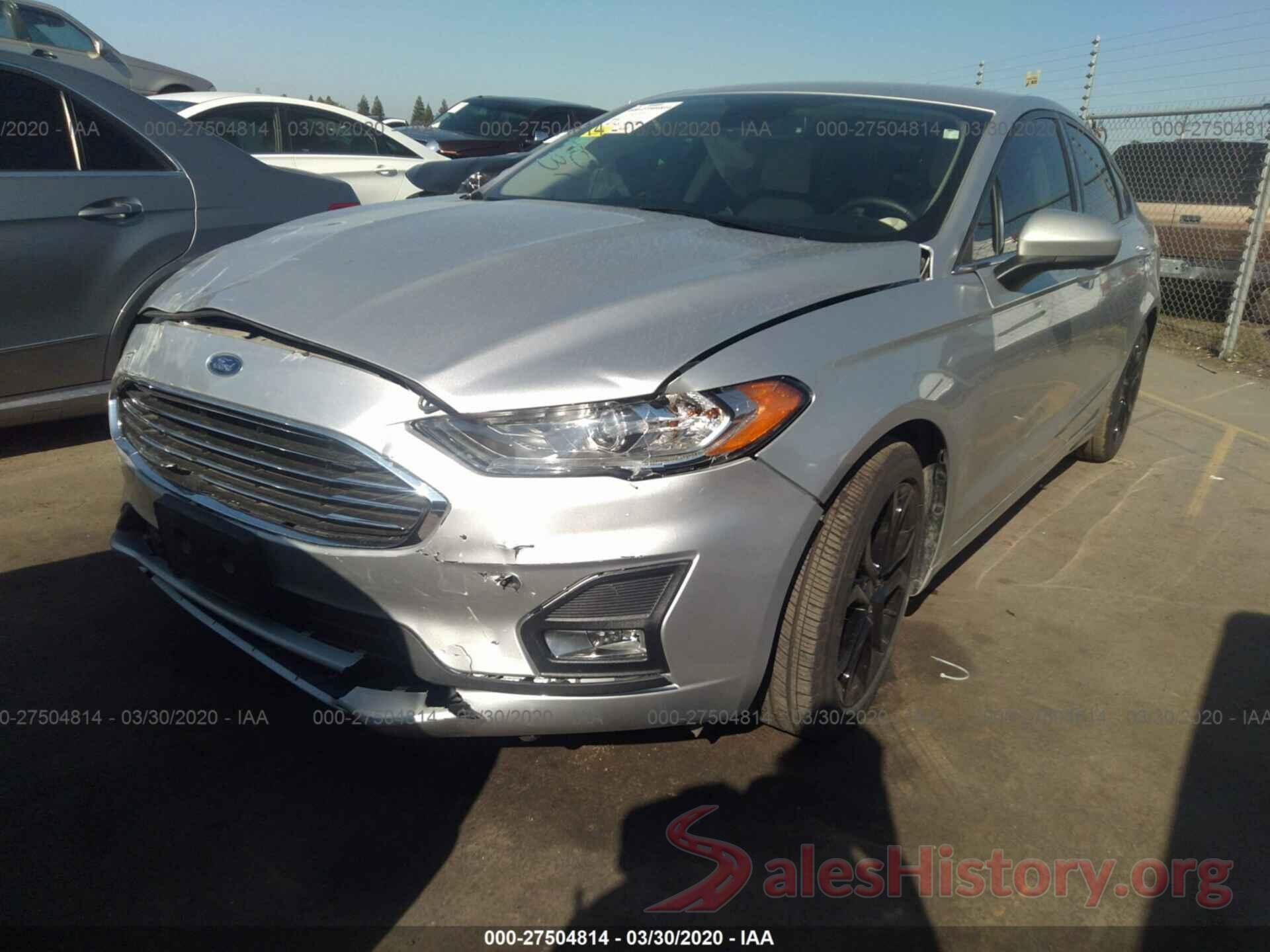 3FA6P0HD3KR179107 2019 FORD FUSION