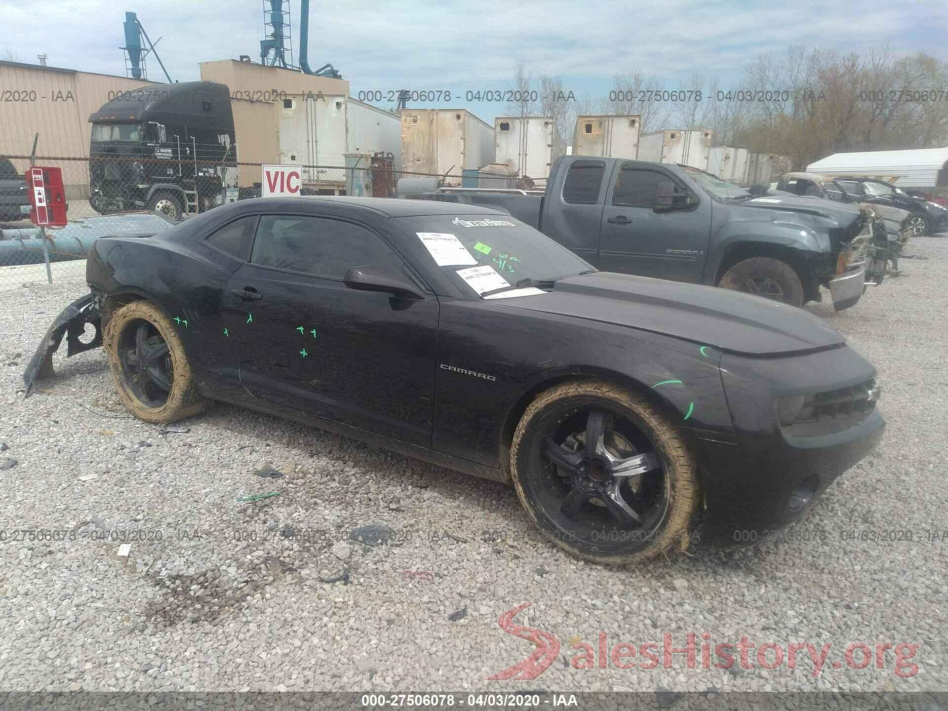 2G1FA1E39C9155679 2012 CHEVROLET CAMARO