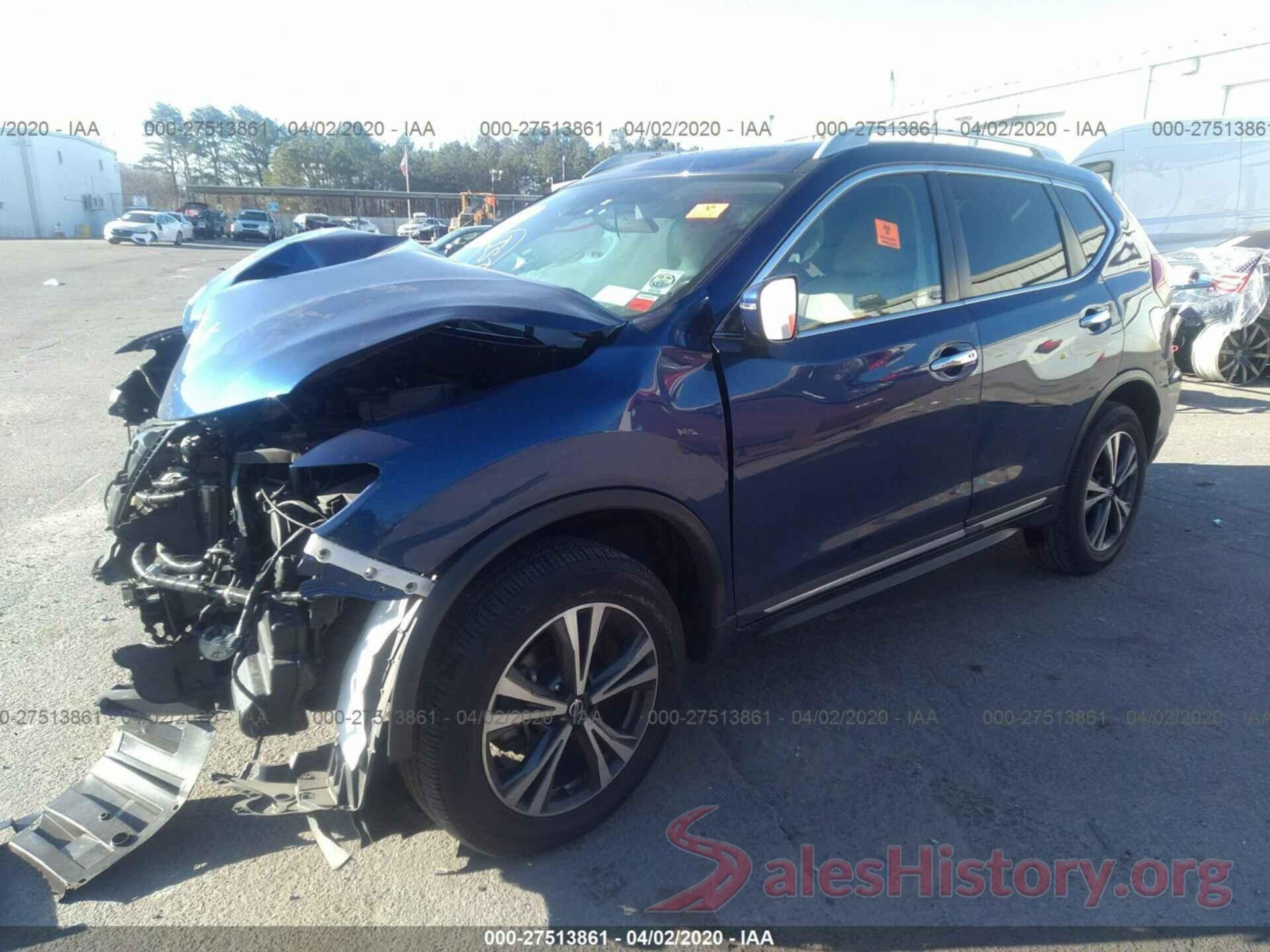 5N1AT2MV2HC848139 2017 NISSAN ROGUE