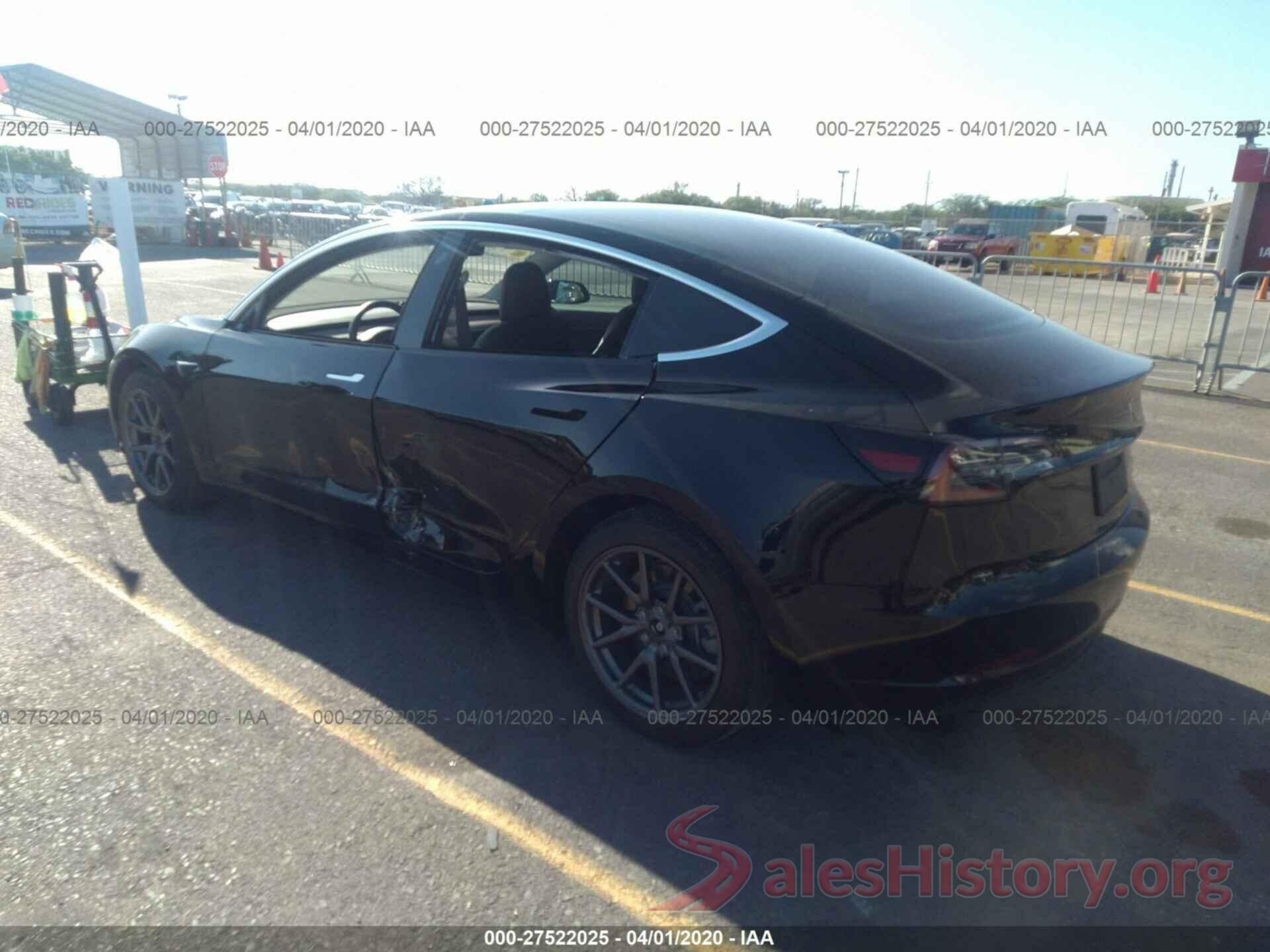 5YJ3E1EBXKF208597 2019 TESLA MODEL 3