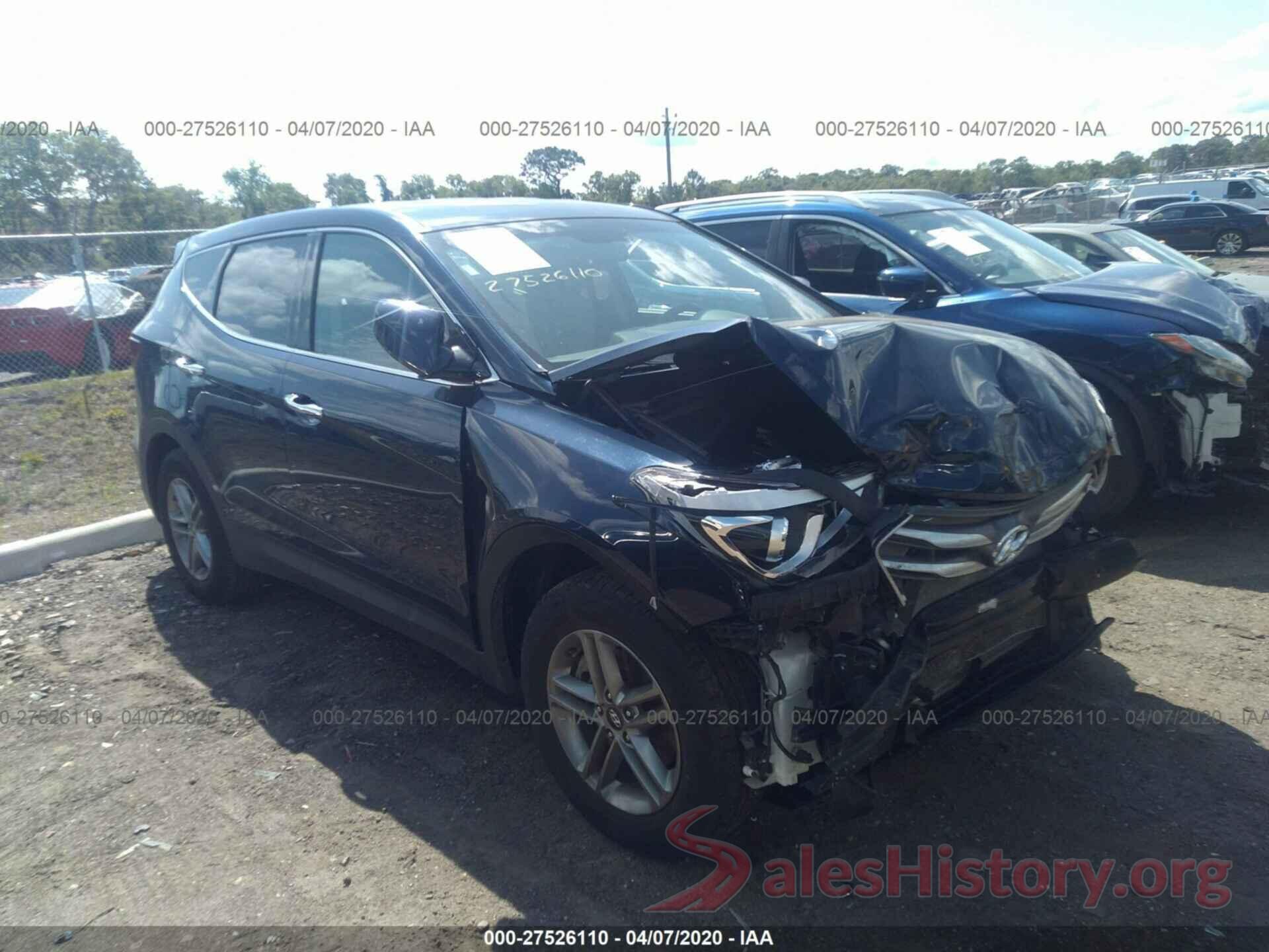 5XYZTDLBXJG554032 2018 HYUNDAI SANTA FE SPORT