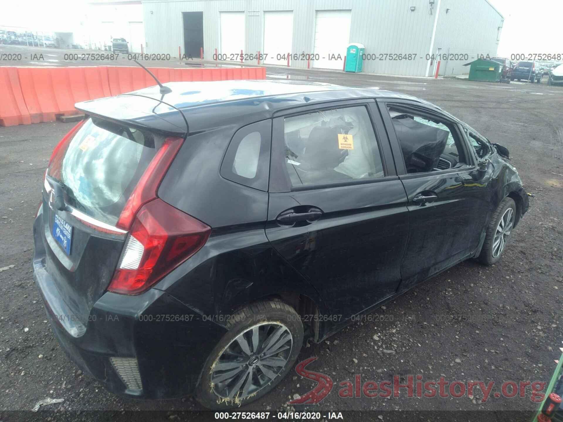 JHMGK5H7XGX031330 2016 HONDA FIT