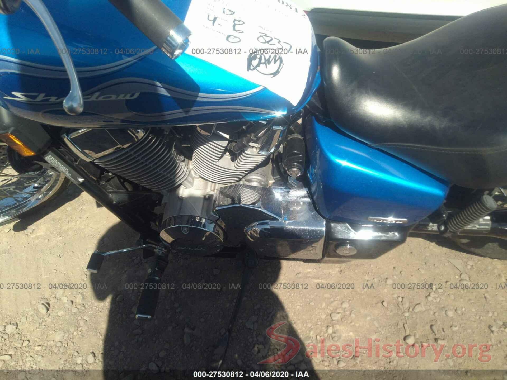 JH2RC53488M100773 2008 HONDA VT750