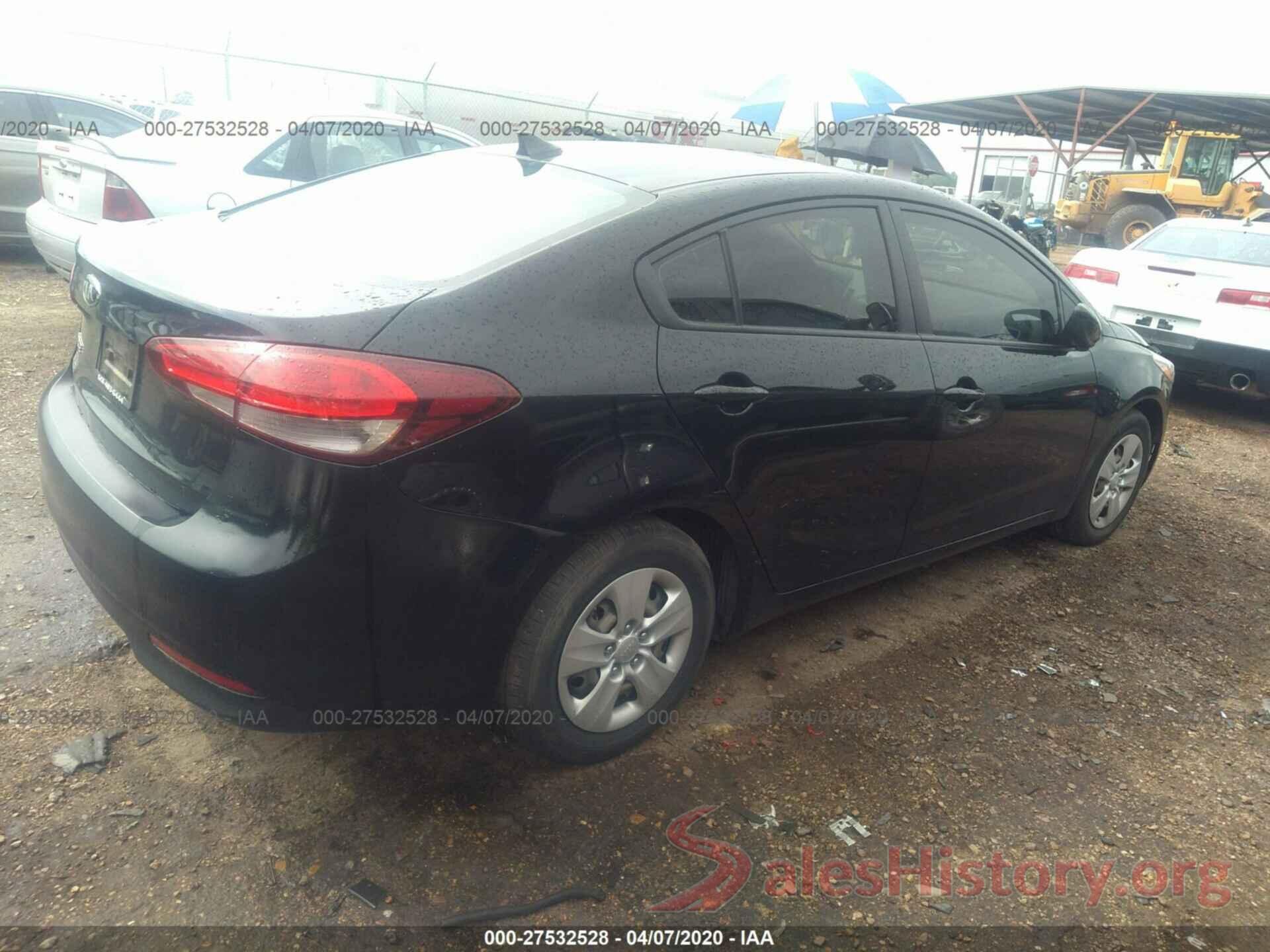 3KPFK4A73HE117128 2017 KIA FORTE