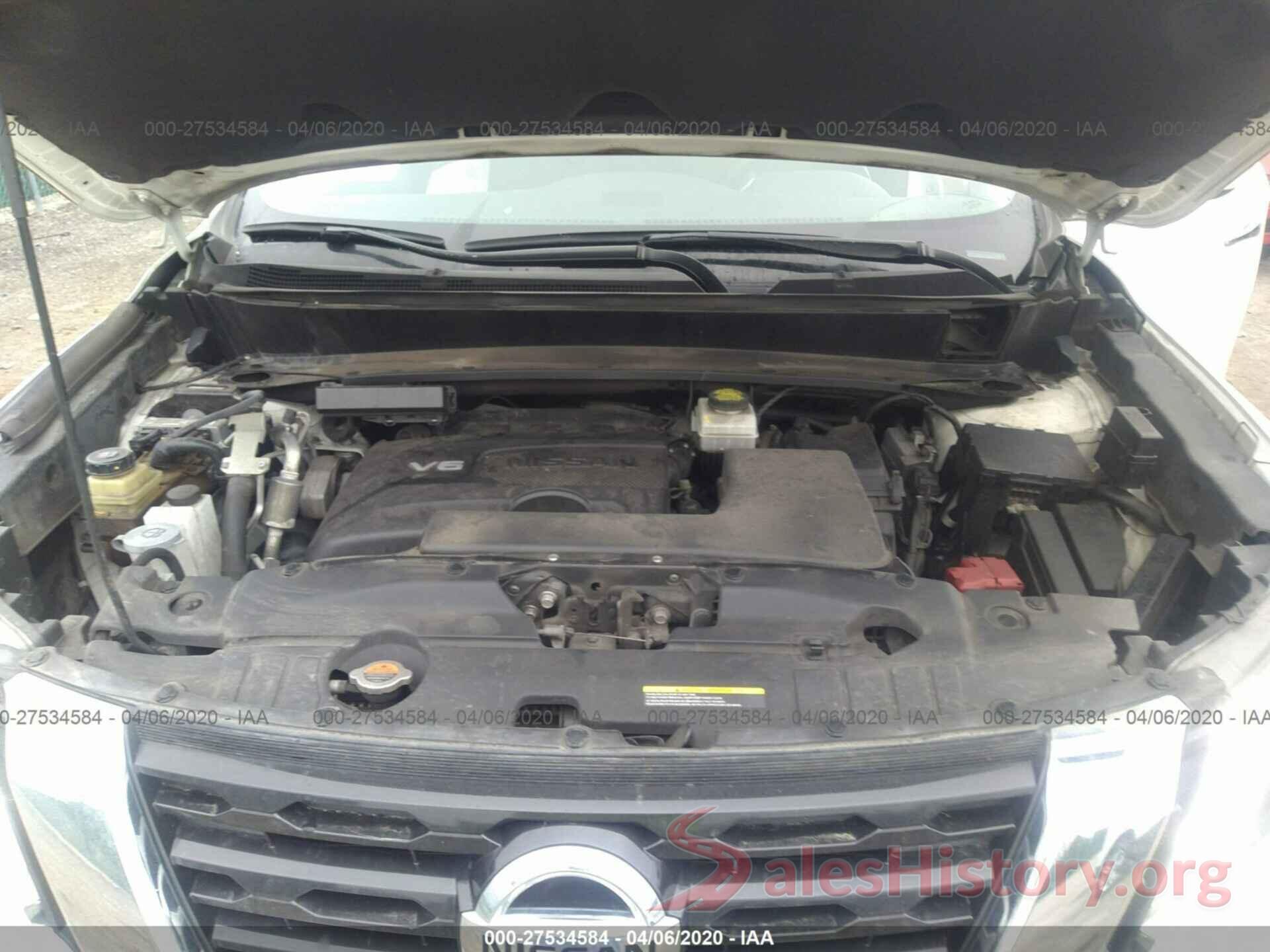 5N1DR2MM1HC620572 2017 NISSAN PATHFINDER