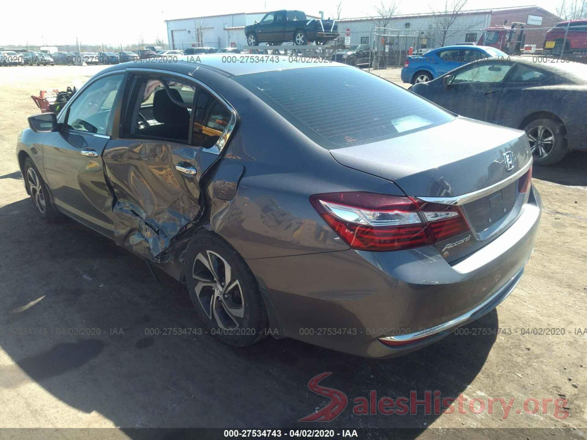 1HGCR2F32GA209679 2016 HONDA ACCORD