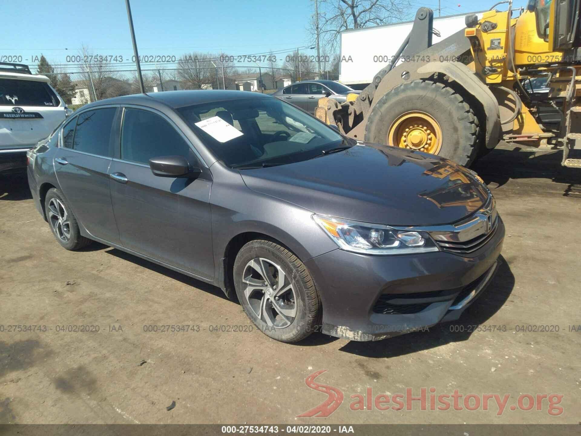 1HGCR2F32GA209679 2016 HONDA ACCORD