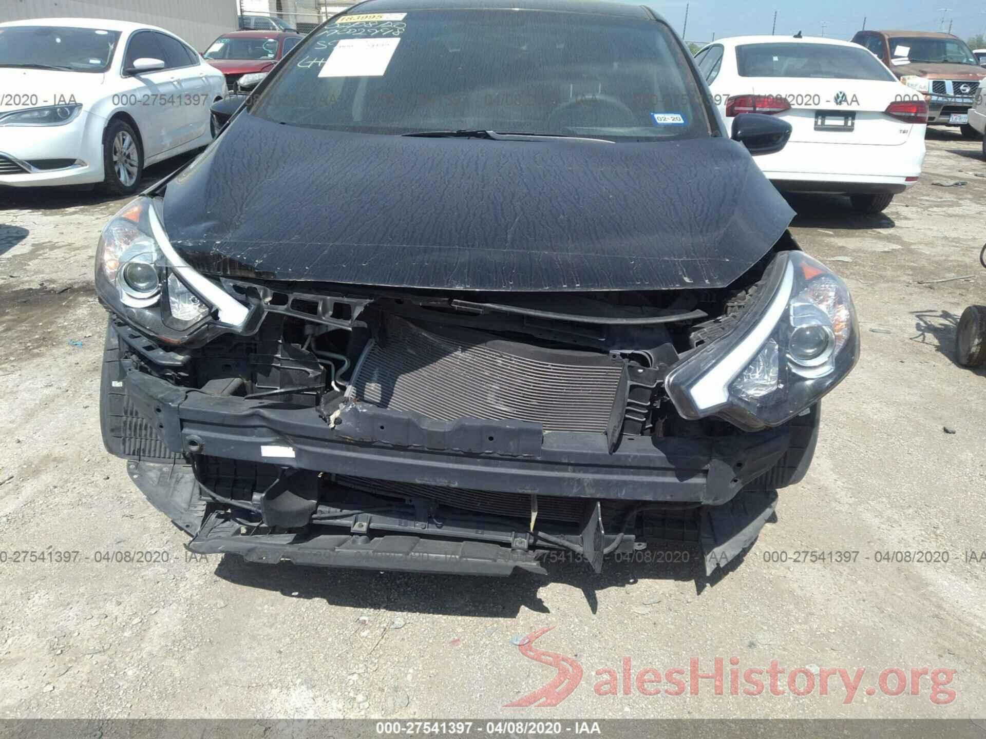 KNAFK4A67G5591985 2016 KIA FORTE