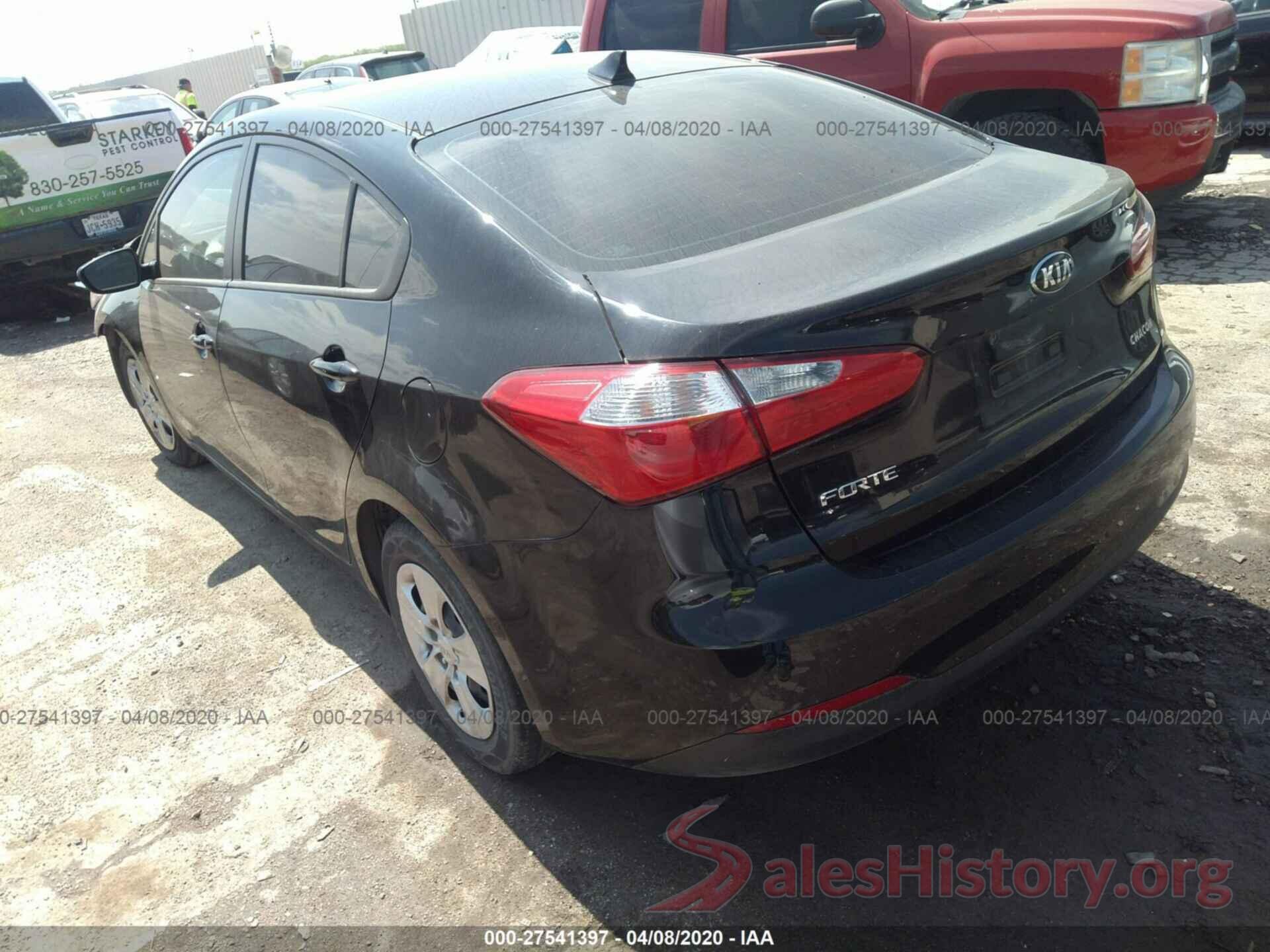 KNAFK4A67G5591985 2016 KIA FORTE