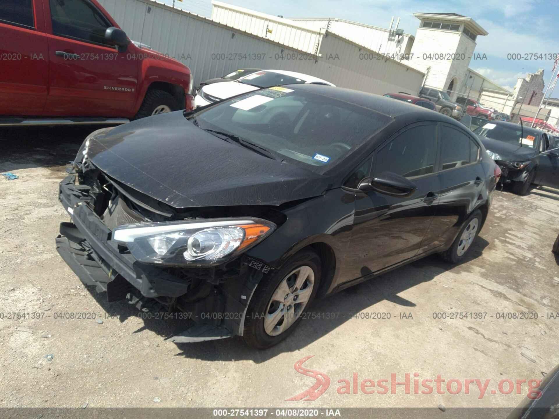 KNAFK4A67G5591985 2016 KIA FORTE