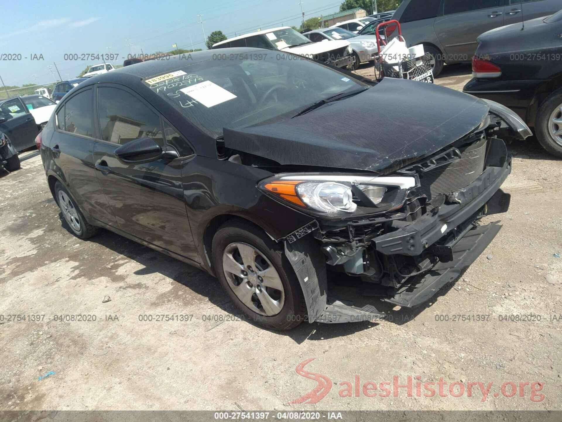 KNAFK4A67G5591985 2016 KIA FORTE