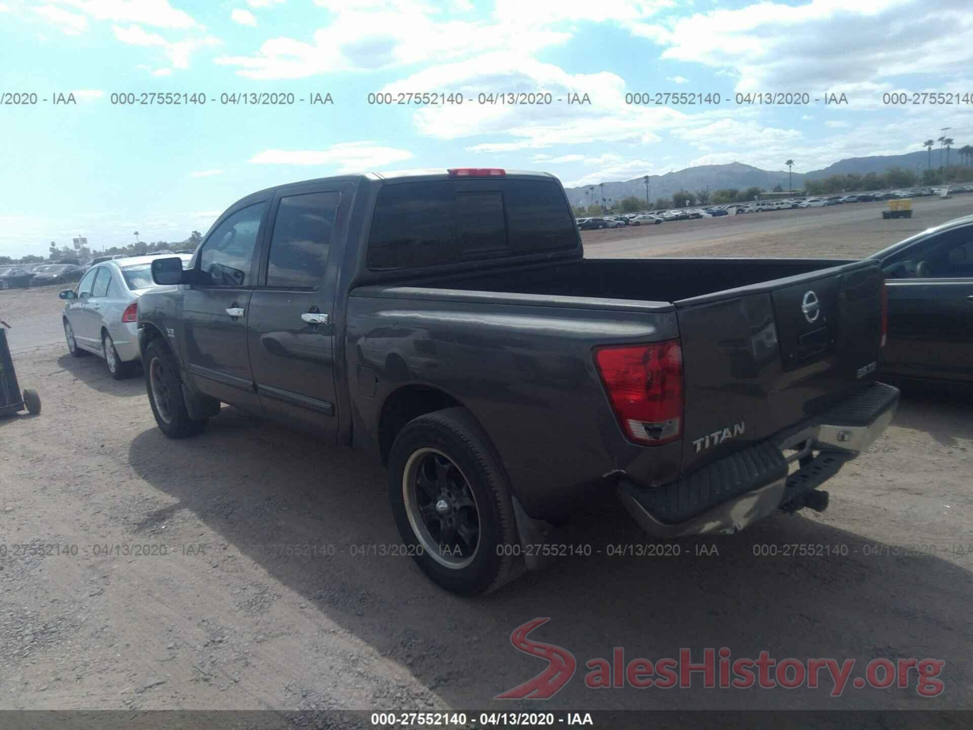 5TDJGRFH0JS039137 2004 NISSAN TITAN