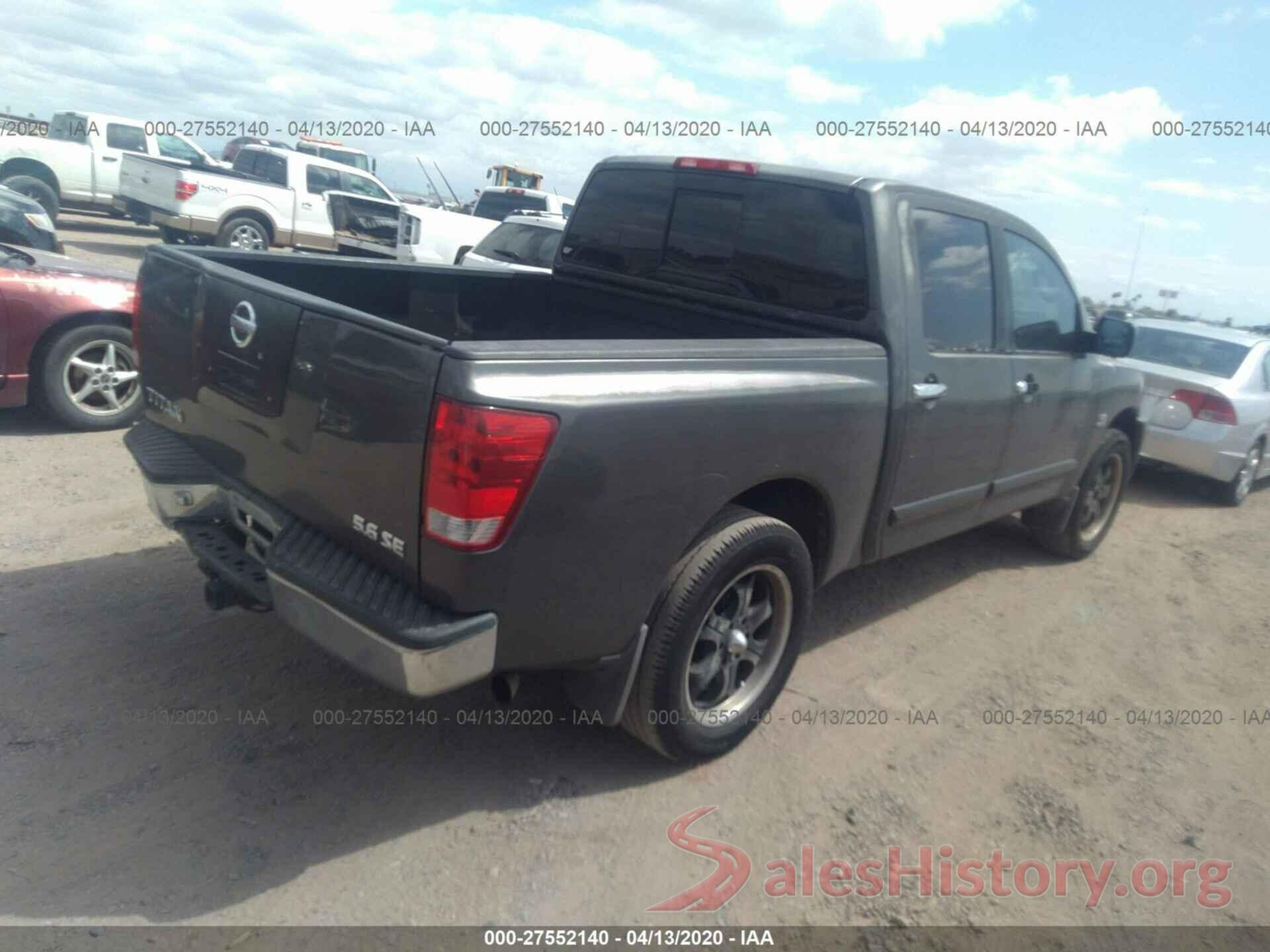 5TDJGRFH0JS039137 2004 NISSAN TITAN