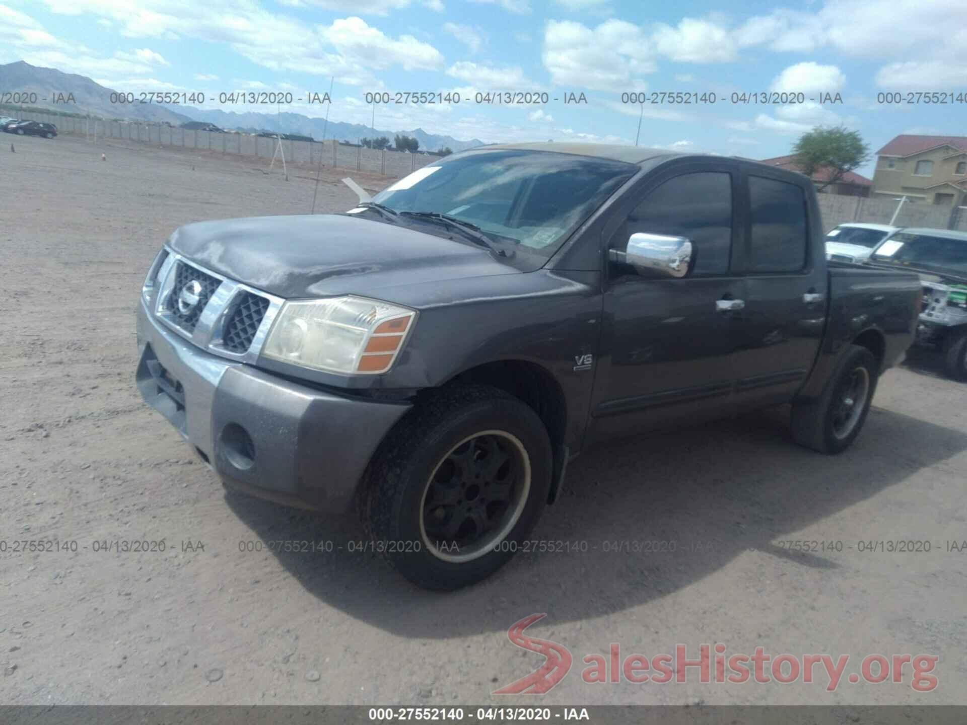 5TDJGRFH0JS039137 2004 NISSAN TITAN