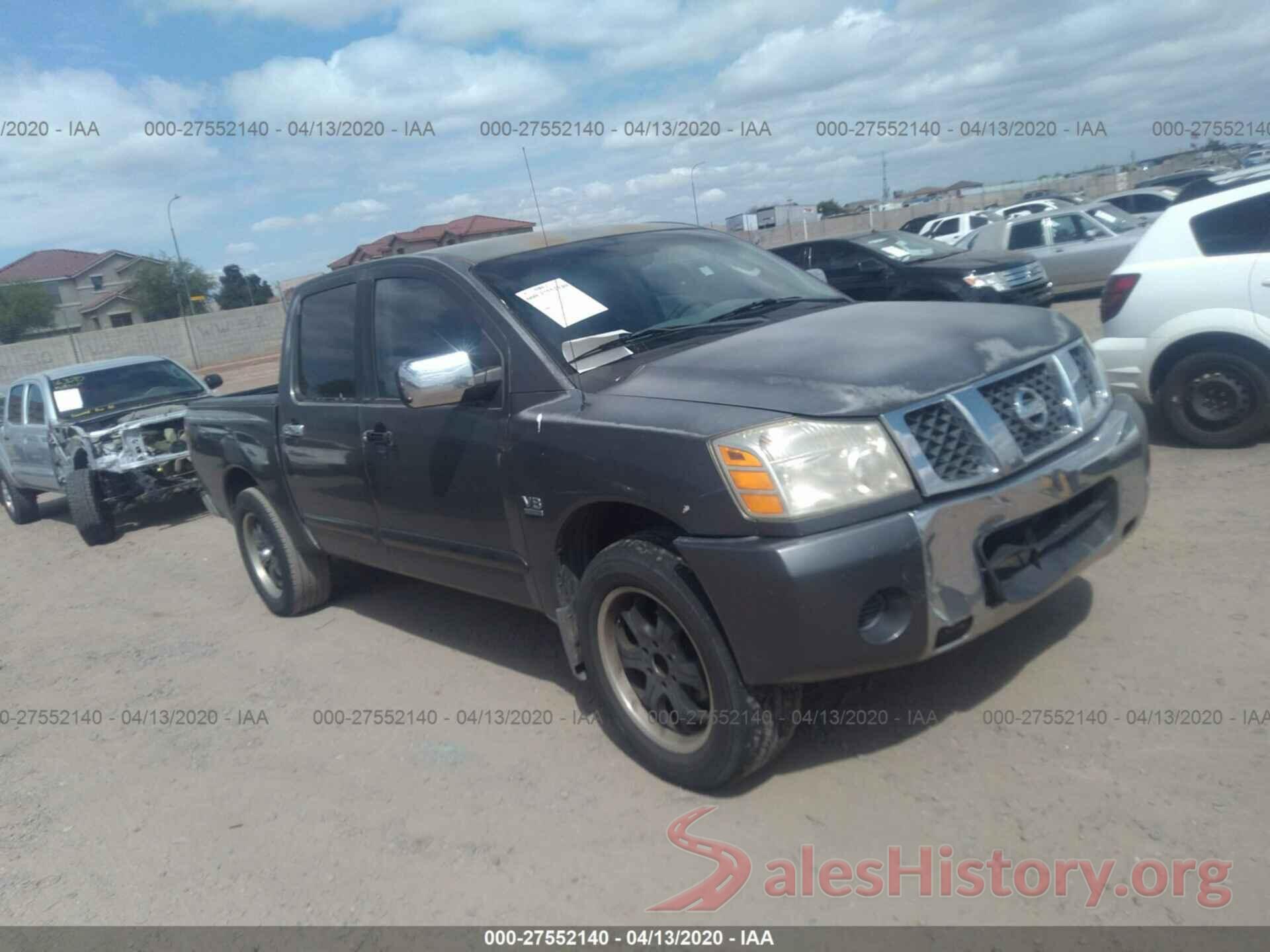 5TDJGRFH0JS039137 2004 NISSAN TITAN